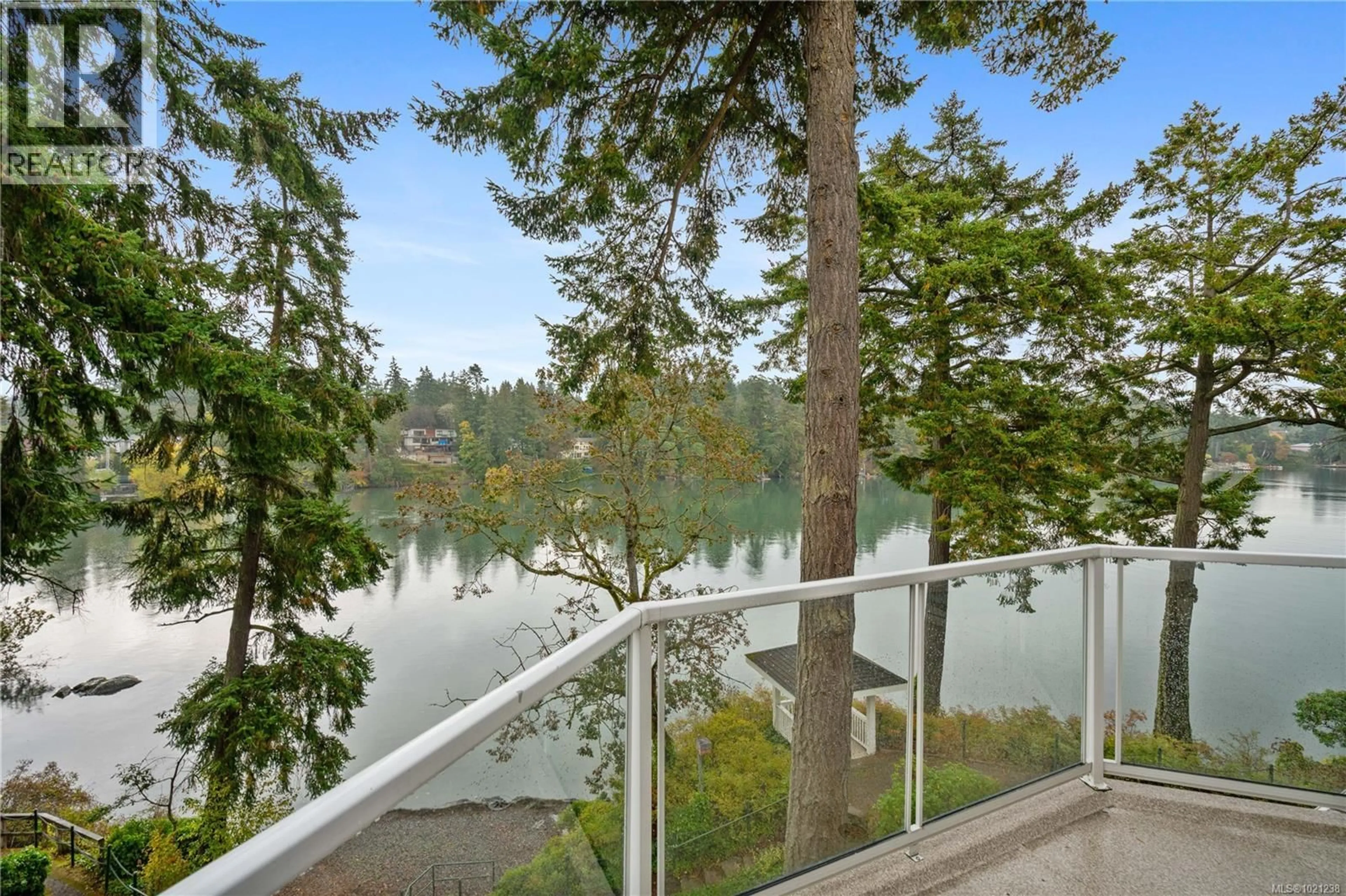 Patio, water/lake/river/ocean view for 304 - 1 BUDDY ROAD, View Royal British Columbia V9B1V6