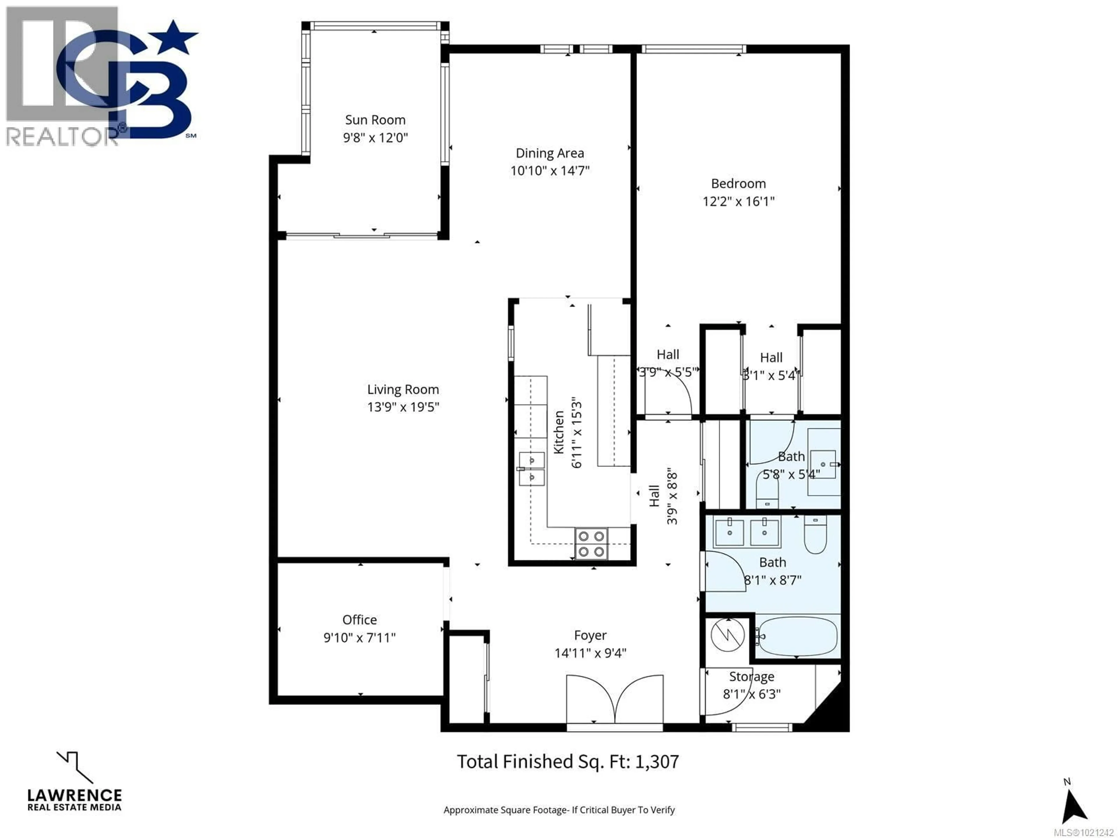 Floor plan for 405 - 1875 LANSDOWNE ROAD, Saanich British Columbia V8P1A9