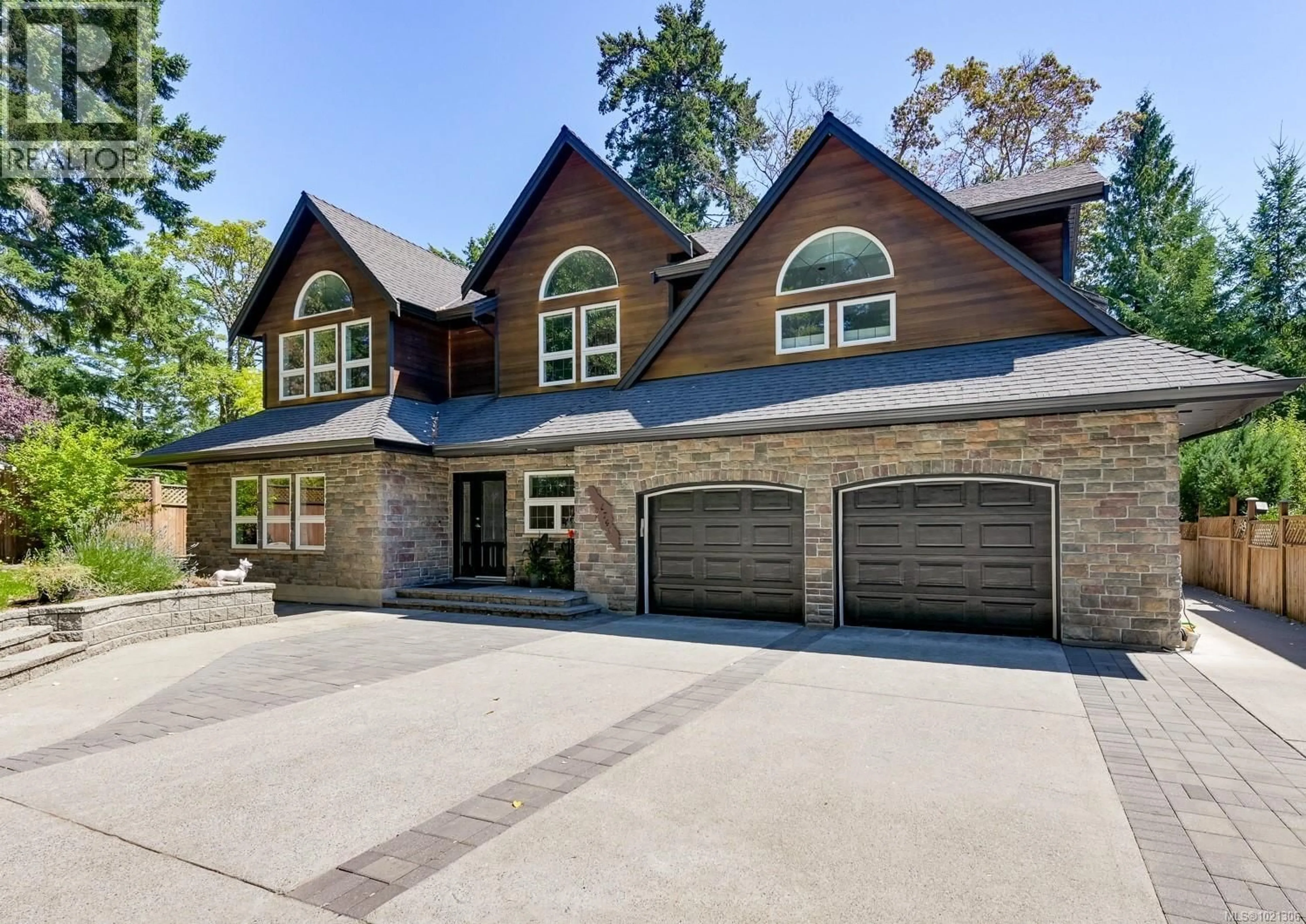 Home with brick exterior material, street for 6799 JEDORA DRIVE, Central Saanich British Columbia V8M1A6