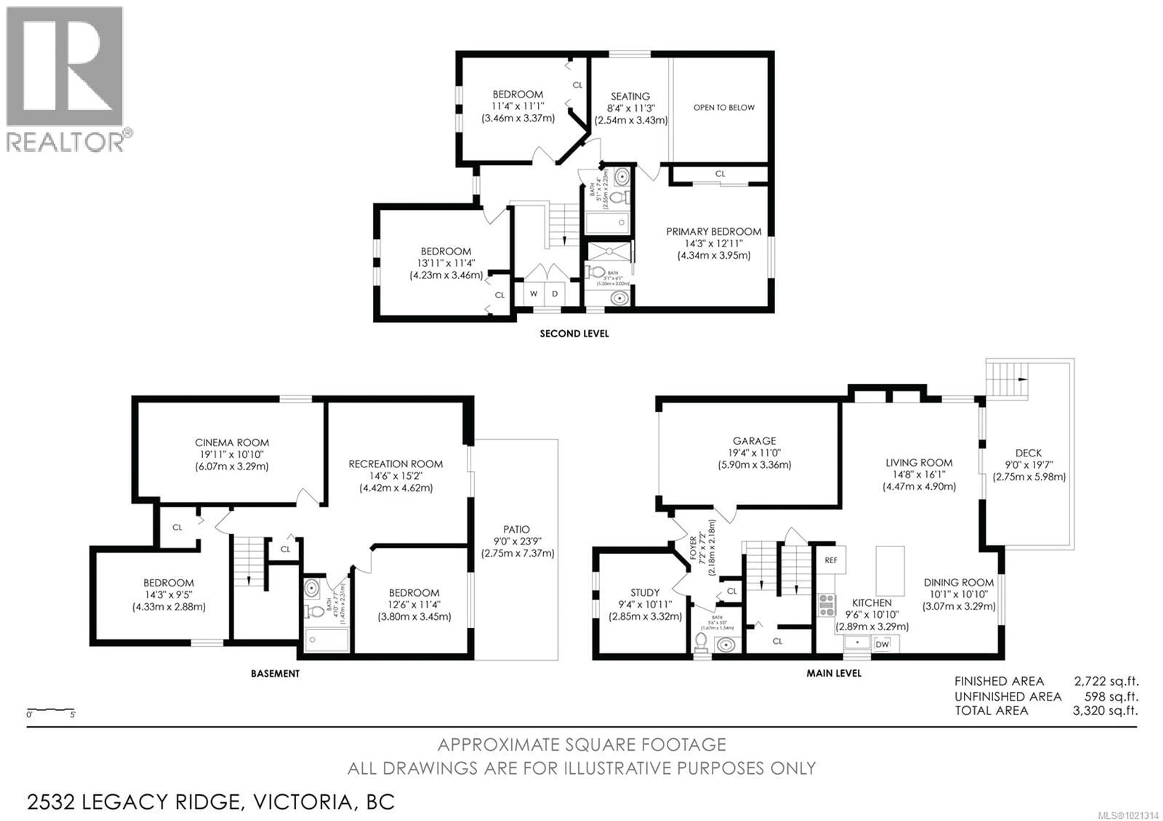 Floor plan for 2532 LEGACY RIDGE, Langford British Columbia V9B0A1