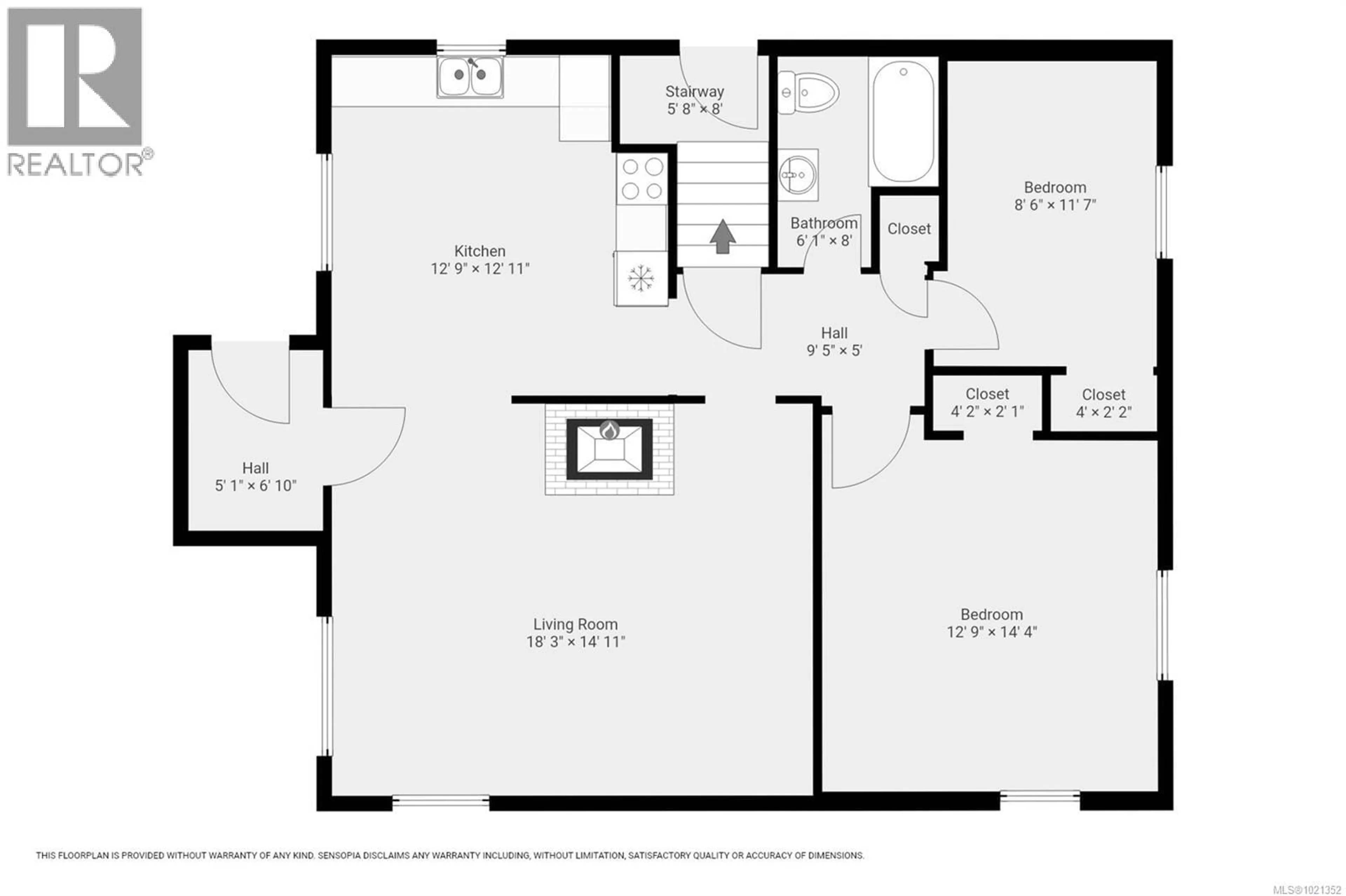 Floor plan for 800 ALDER STREET, Campbell River British Columbia V9W2P5
