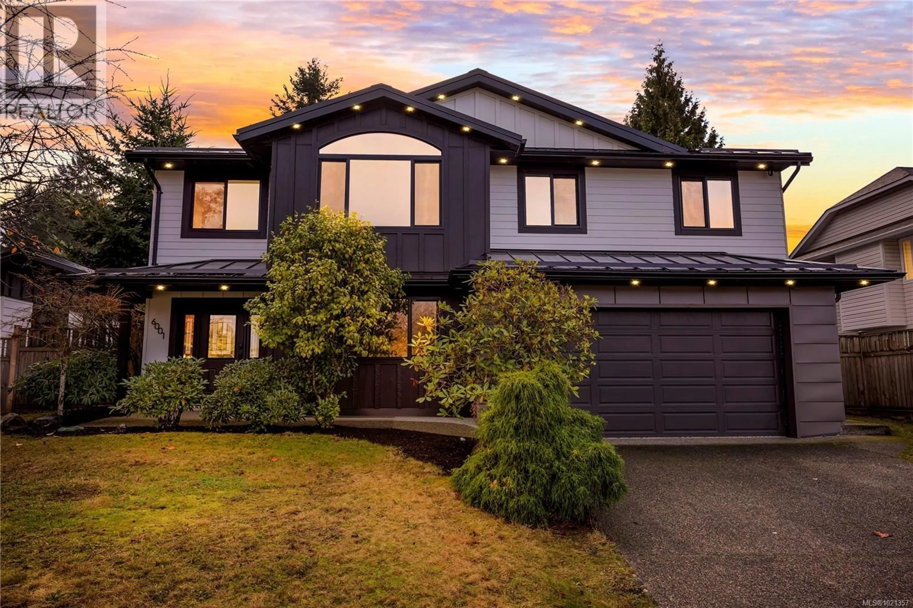 Home with vinyl exterior material, street for 6001 BUTCHER ROAD, Nanaimo British Columbia V9T5M7