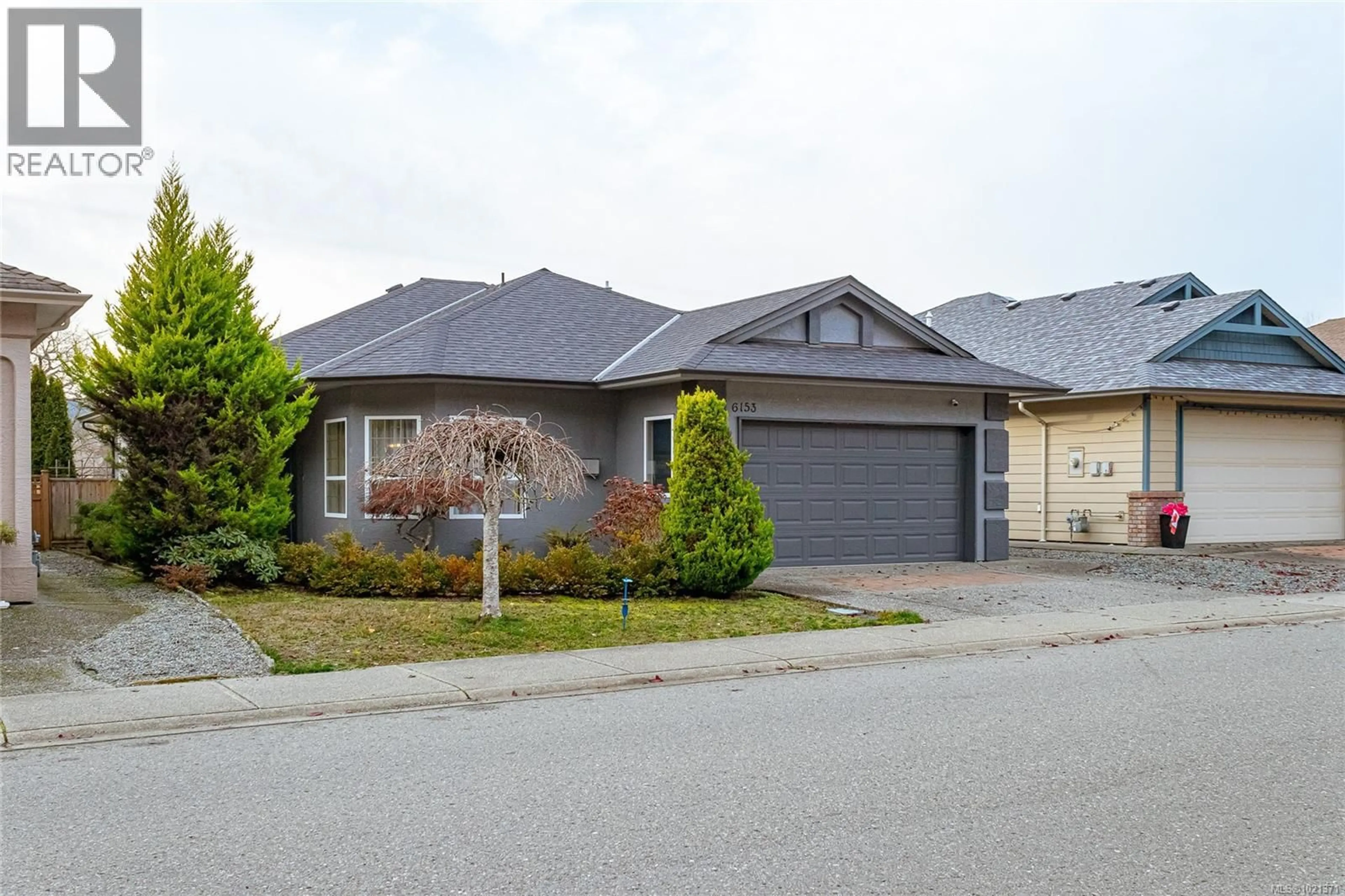 Home with brick exterior material, street for 6153 GARSIDE ROAD, Nanaimo British Columbia V9T6H9