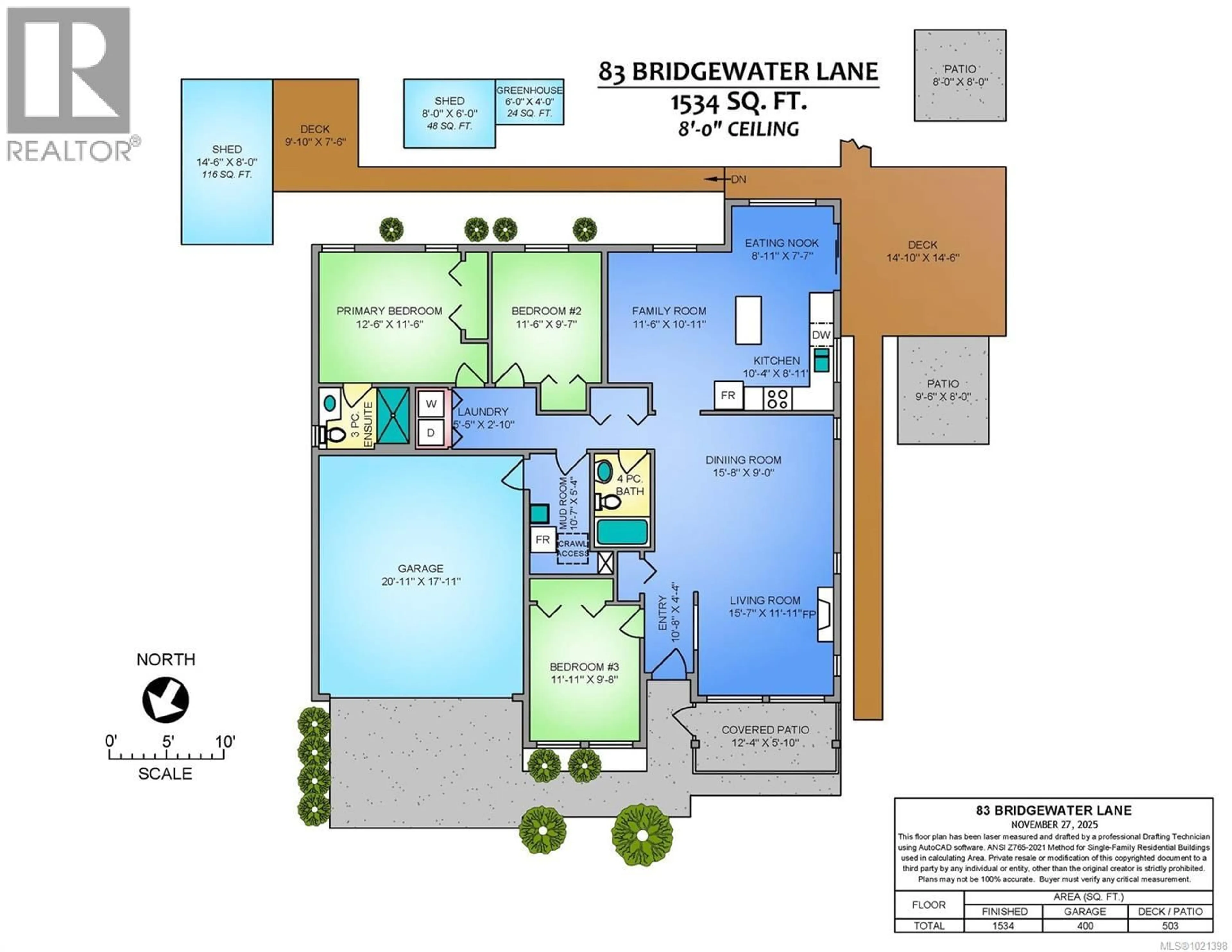 Floor plan for 83 BRIDGEWATER LANE, Parksville British Columbia V9P2V9