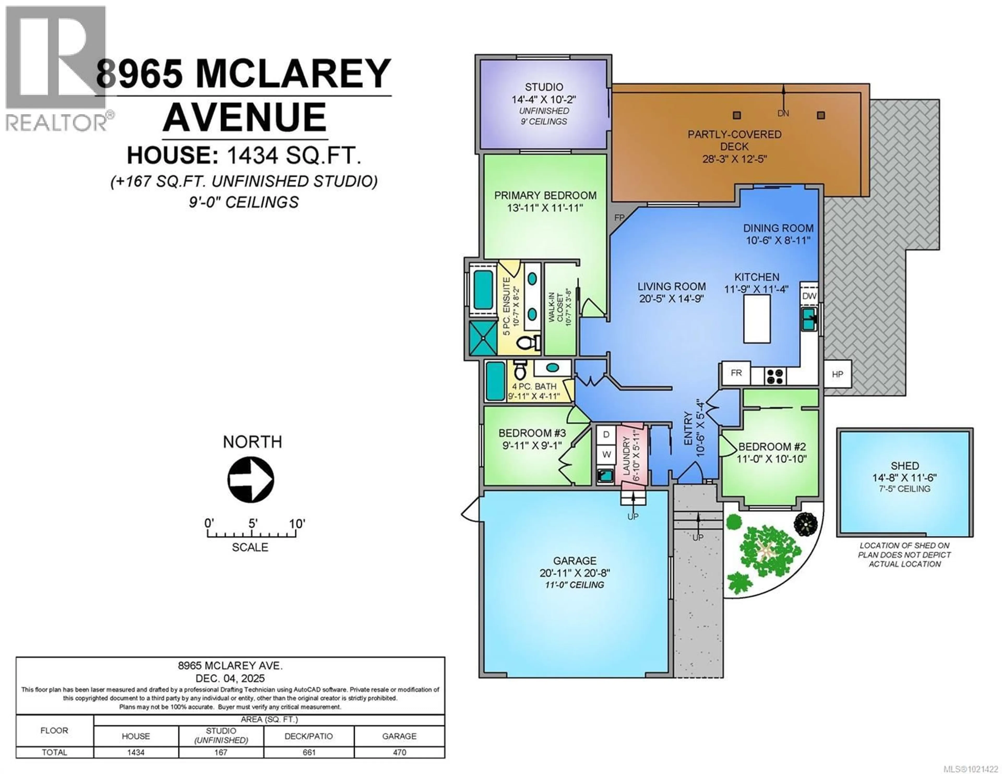Floor plan for 8965 MCLAREY AVENUE, Black Creek British Columbia V9J1A2