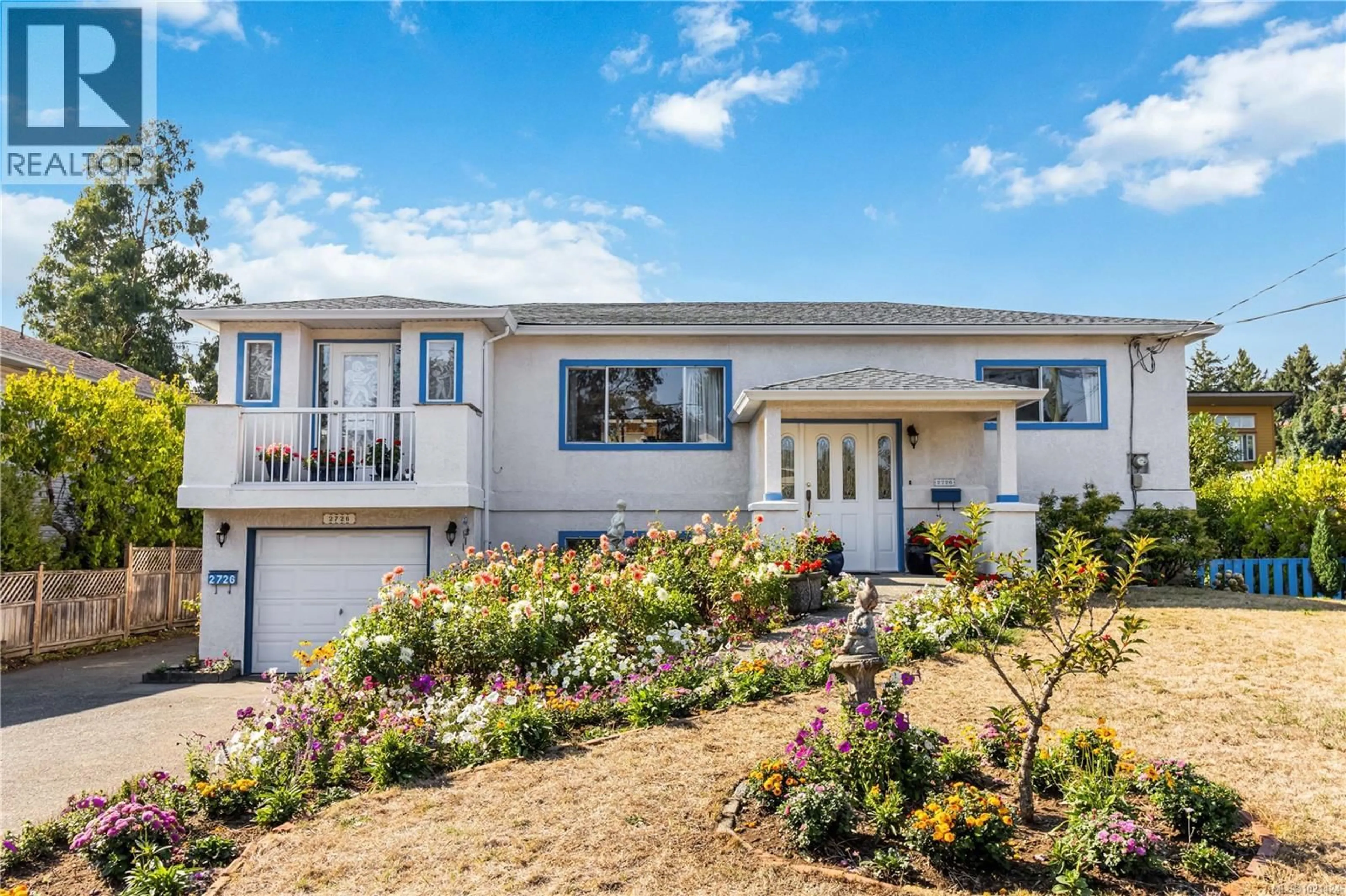 Home with vinyl exterior material, street for 2726 CLAUDE ROAD, Langford British Columbia V9B5T6