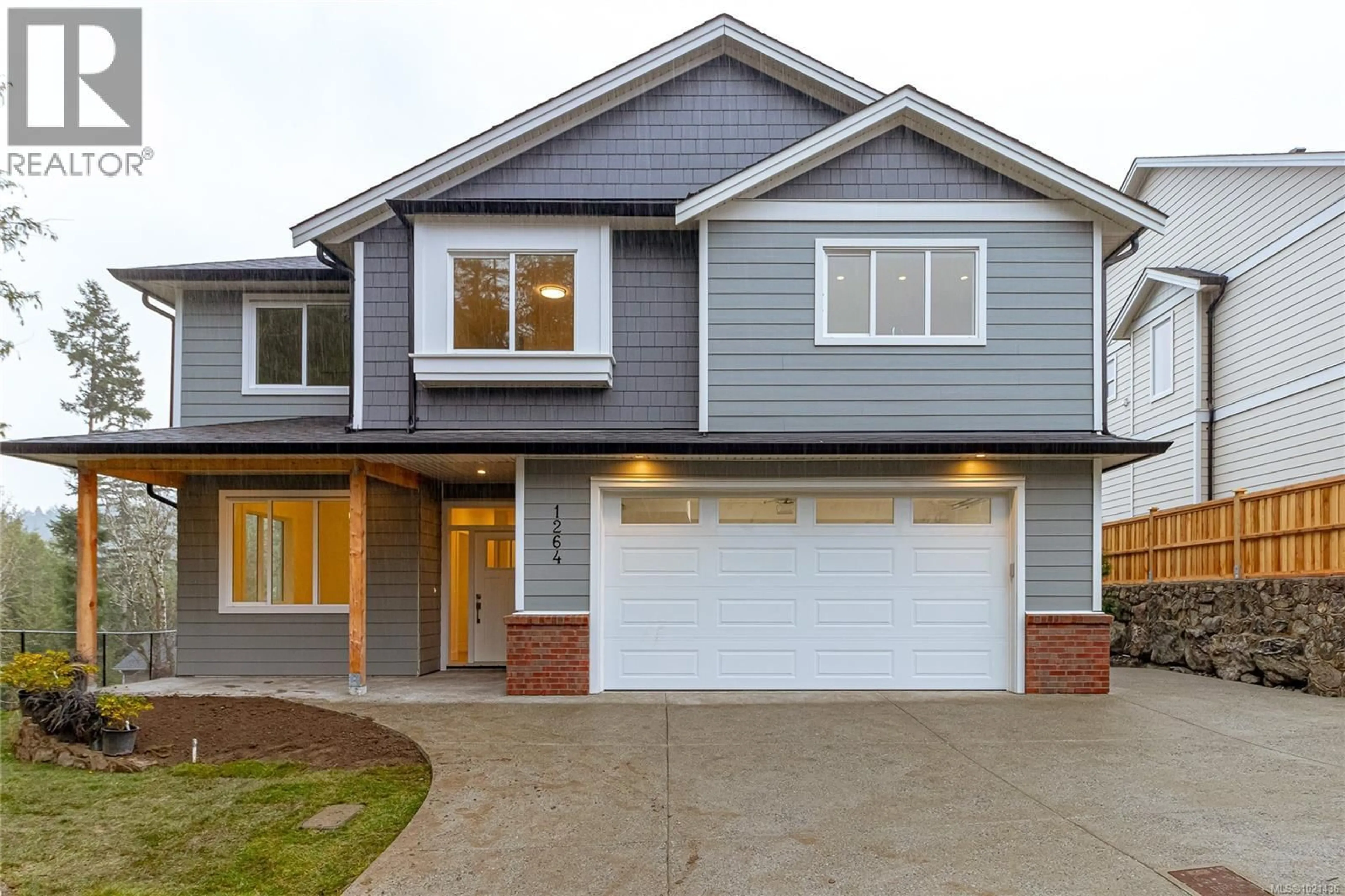 Home with vinyl exterior material, street for 1264 ASHMORE TERRACE, Langford British Columbia V9C0S6