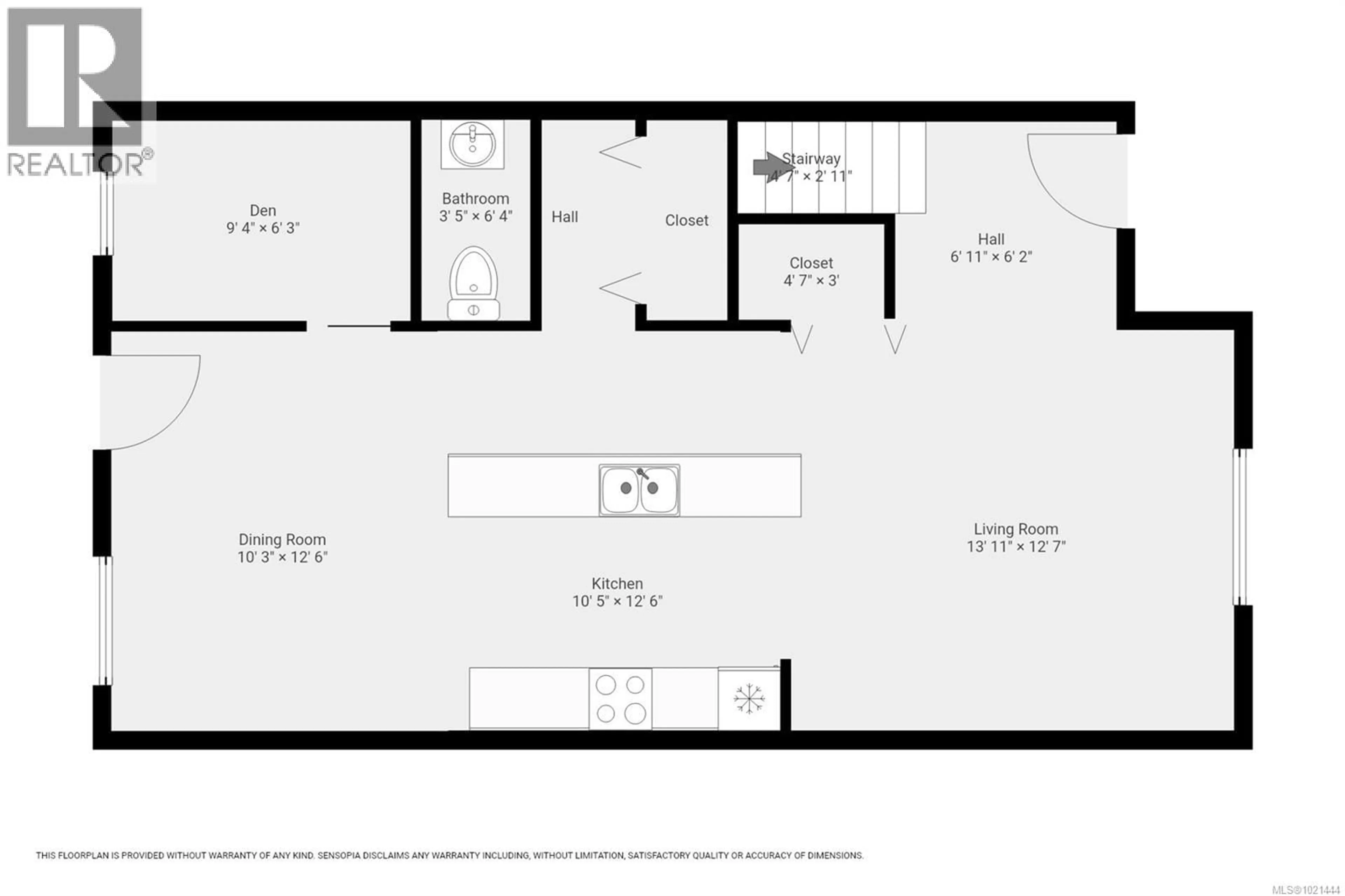 Floor plan for 4 - 796 ISLAND HIGHWAY SOUTH, Campbell River British Columbia V9W1A6