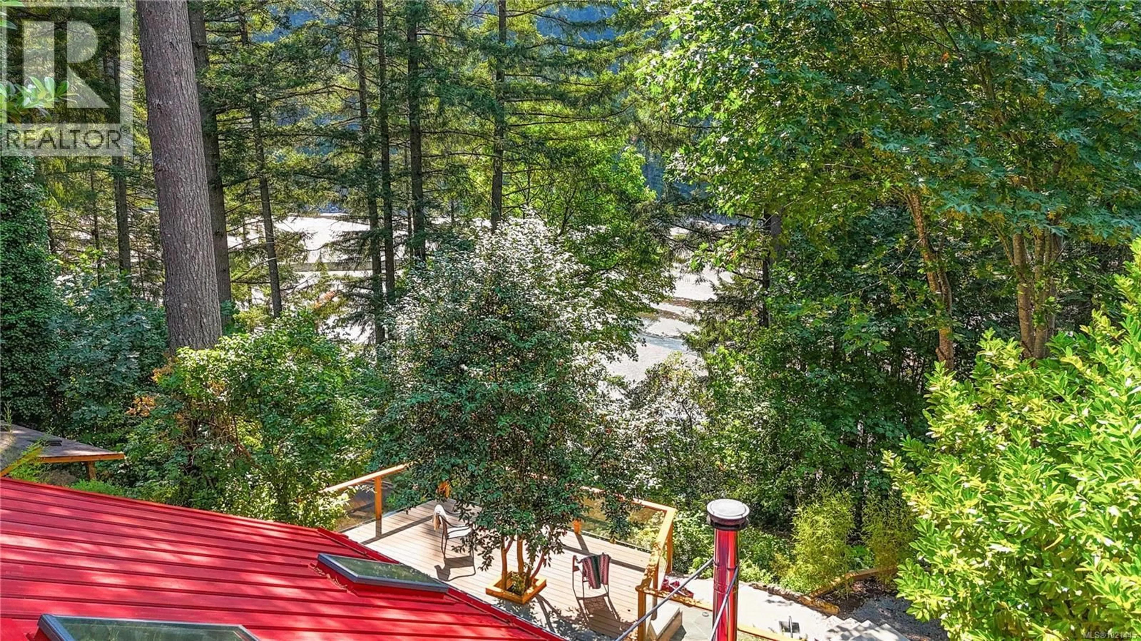 A pic from outside/outdoor area/front of a property/back of a property/a pic from drone, forest/trees view for 1709 FALCON HEIGHTS ROAD, Langford British Columbia V9B6H6