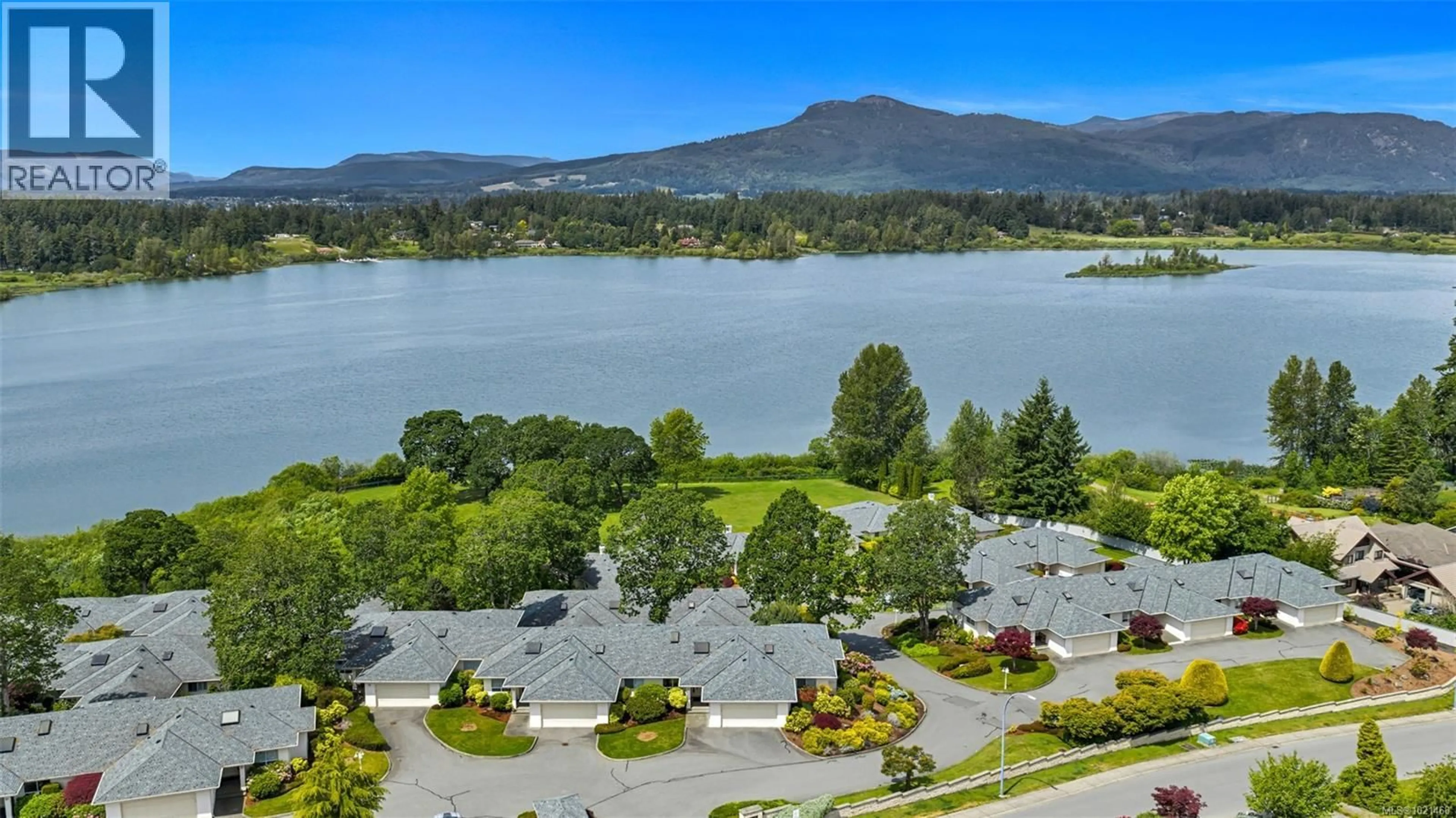 A pic from outside/outdoor area/front of a property/back of a property/a pic from drone, water/lake/river/ocean view for 22 - 6038 STERLING DRIVE, Duncan British Columbia V9L5K4