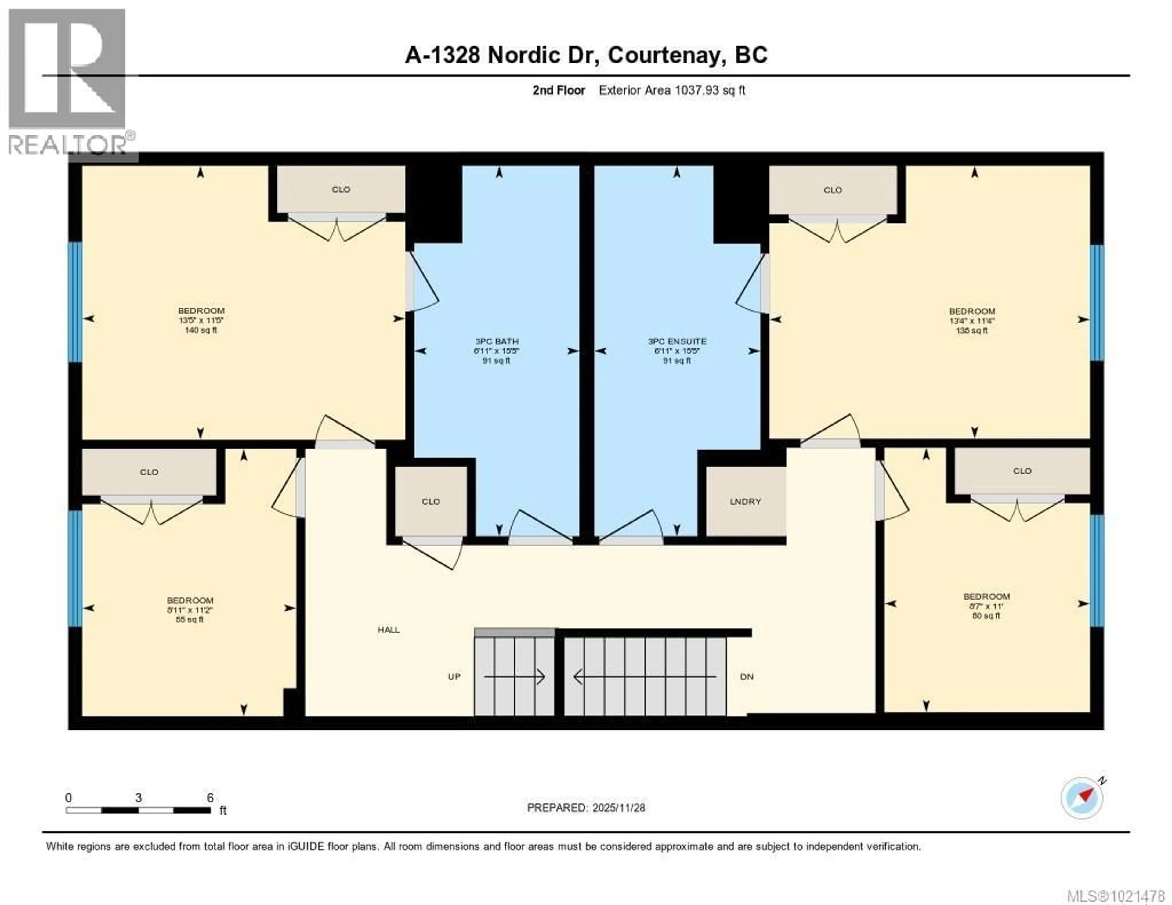 Floor plan for A - 1328 NORDIC DRIVE, Courtenay British Columbia V9J1L0