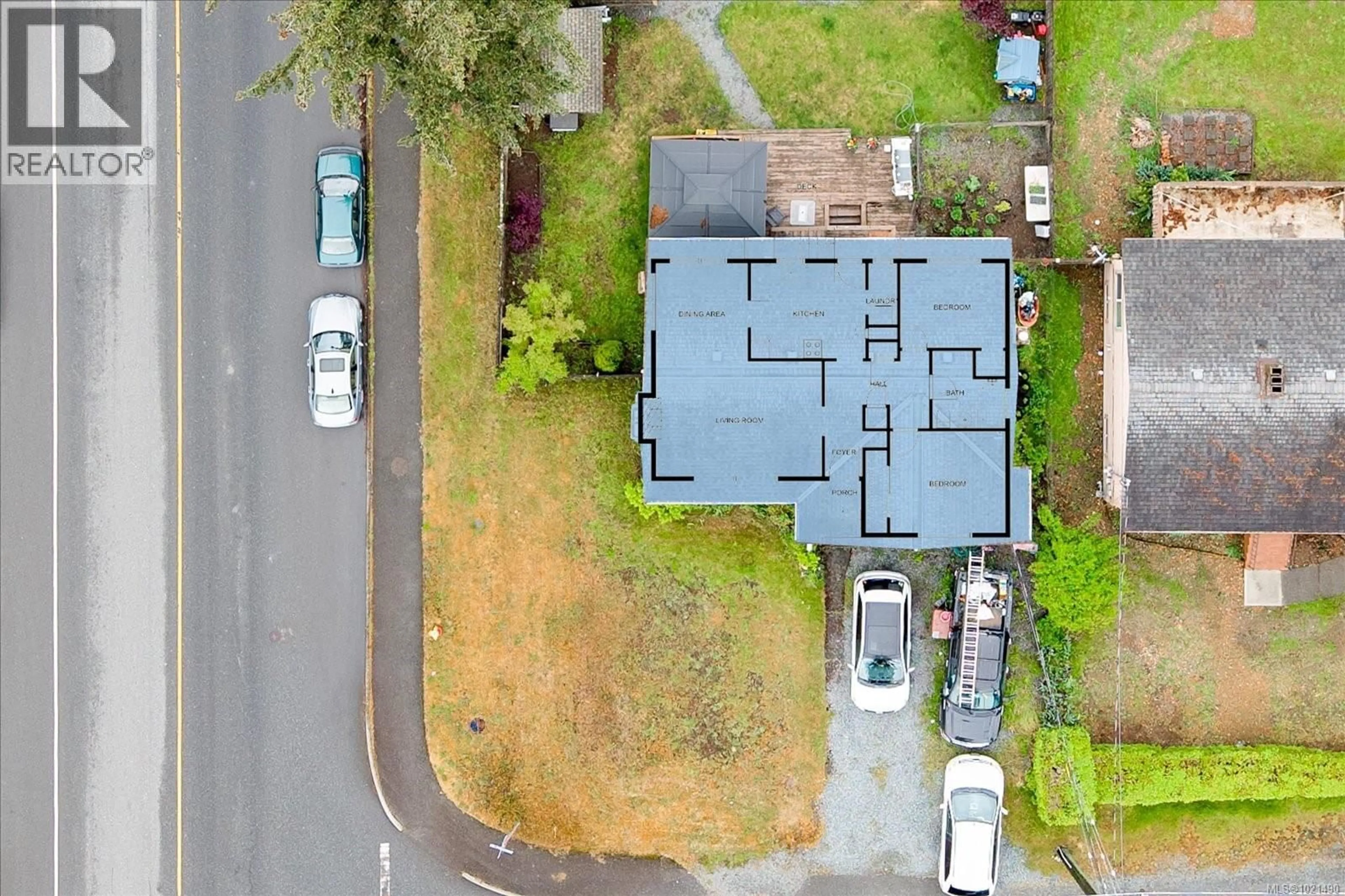 A pic from outside/outdoor area/front of a property/back of a property/a pic from drone, street for 1013 STRATHMORE STREET, Nanaimo British Columbia V9S2L9