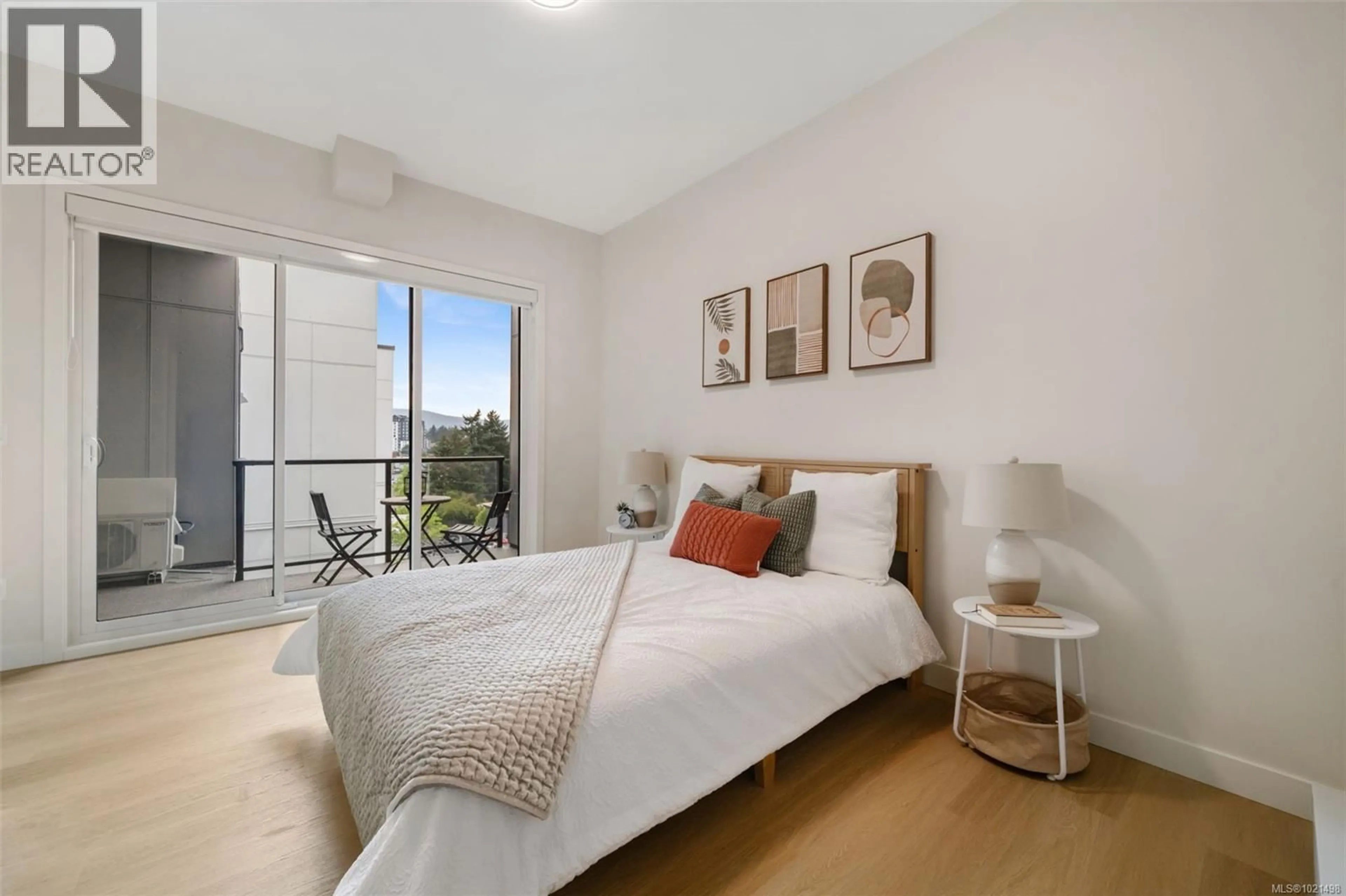 Bedroom with bed, unknown for 506 - 2770 WINSTER ROAD, Langford British Columbia V9B7C7