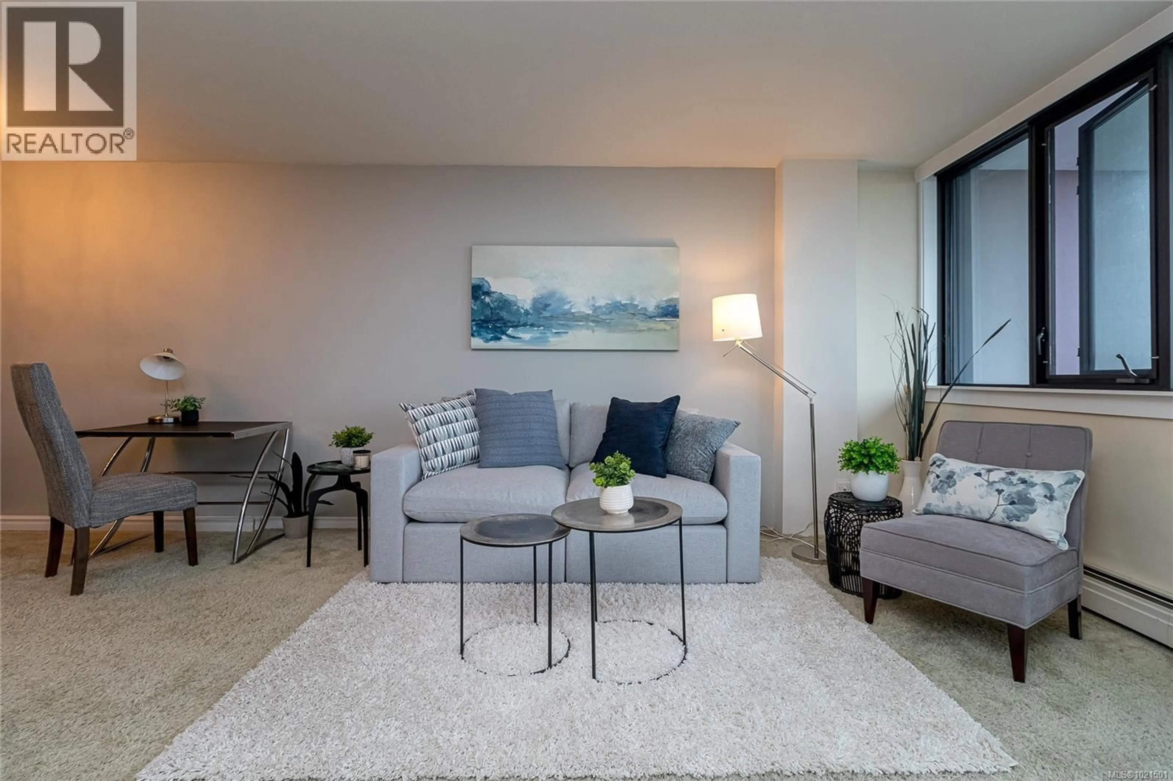 Living room with furniture, unknown for 1603 - 647 MICHIGAN STREET, Victoria British Columbia V8V1S9