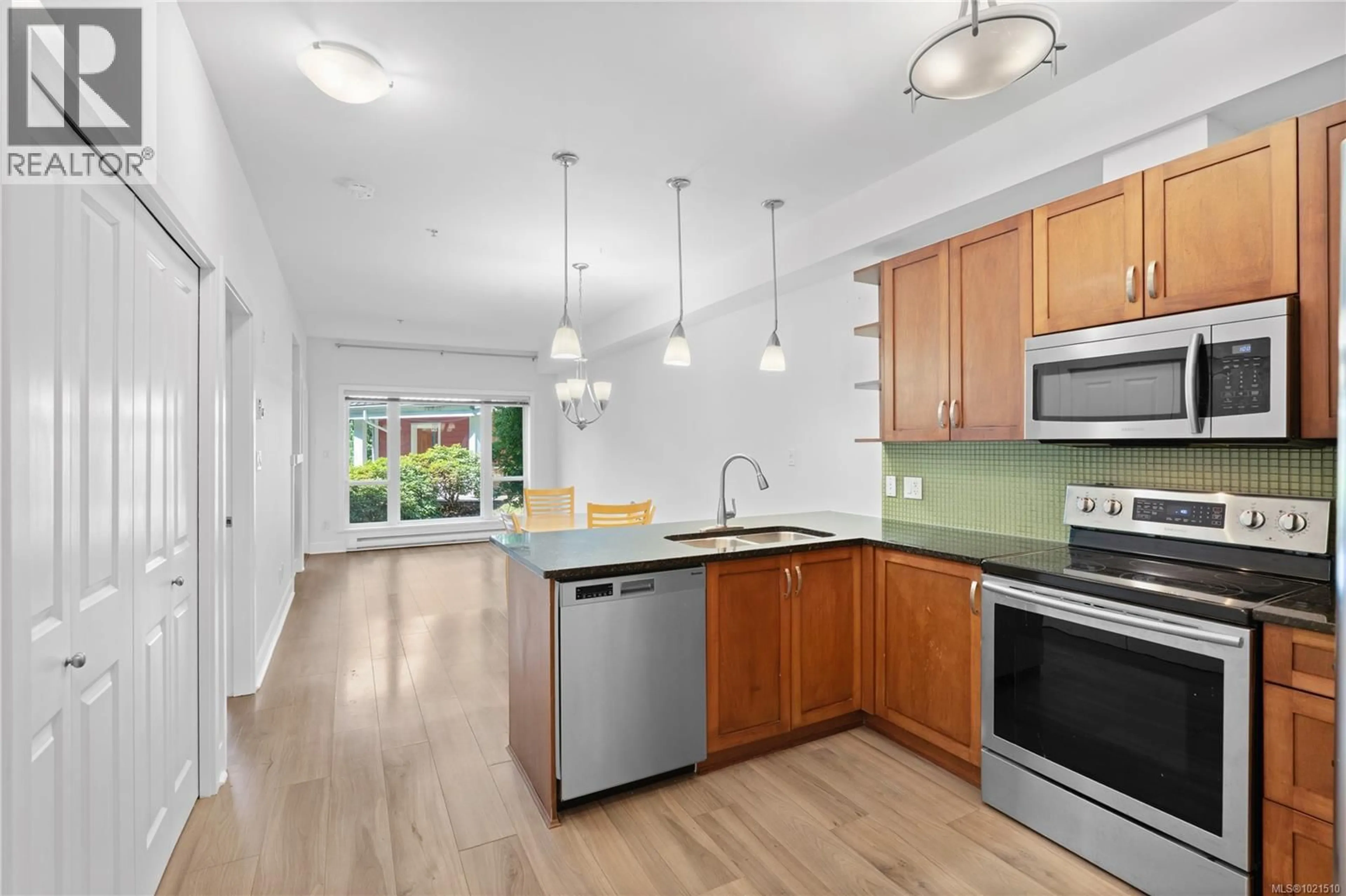 Open concept kitchen, unknown for 110 - 866 BROCK AVENUE, Langford British Columbia V9B0H2