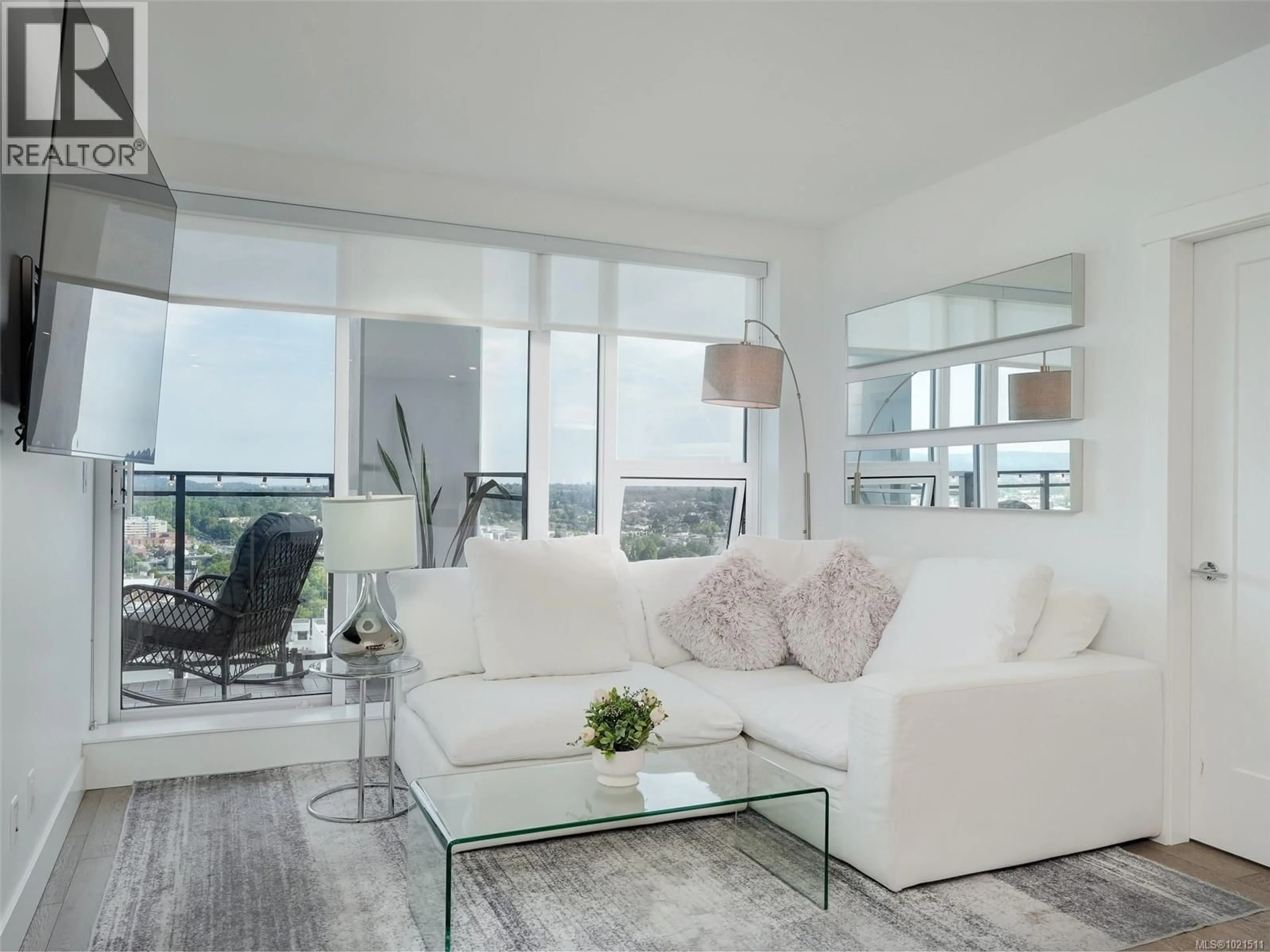 Living room with furniture, unknown for 2103 - 777 HERALD STREET, Victoria British Columbia V8T0C7