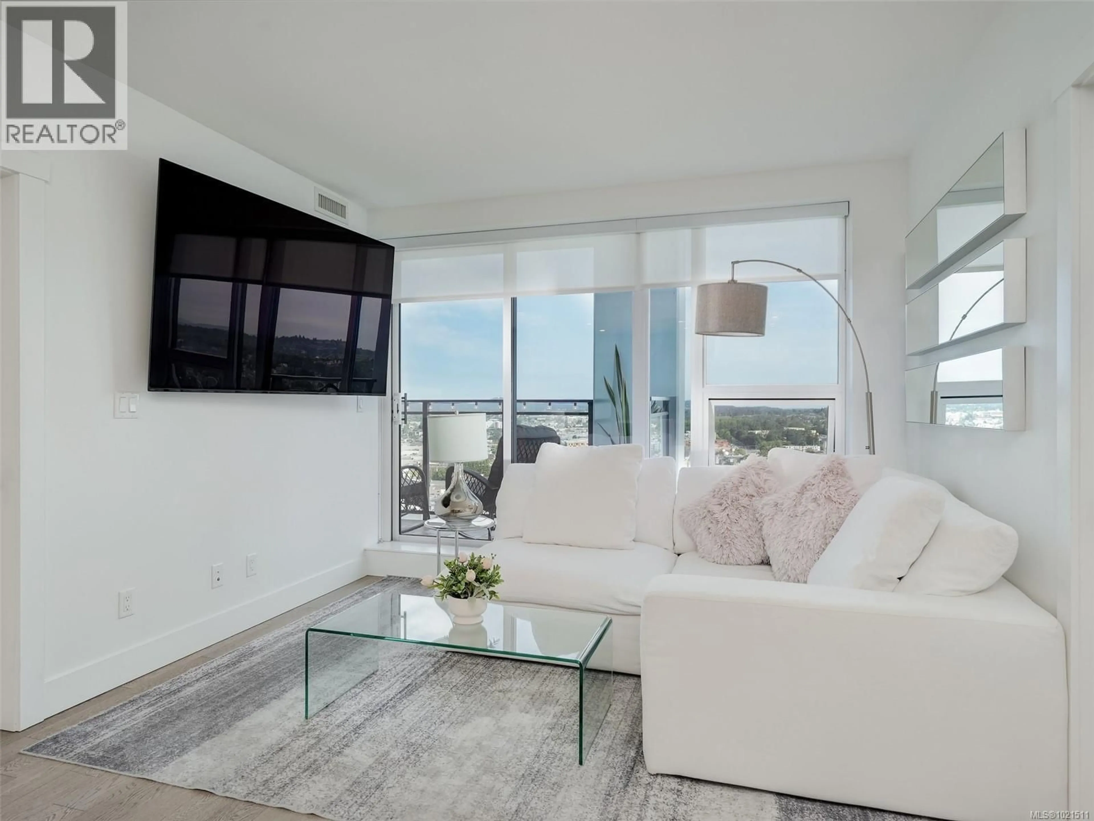 Living room with furniture, unknown for 2103 - 777 HERALD STREET, Victoria British Columbia V8T0C7