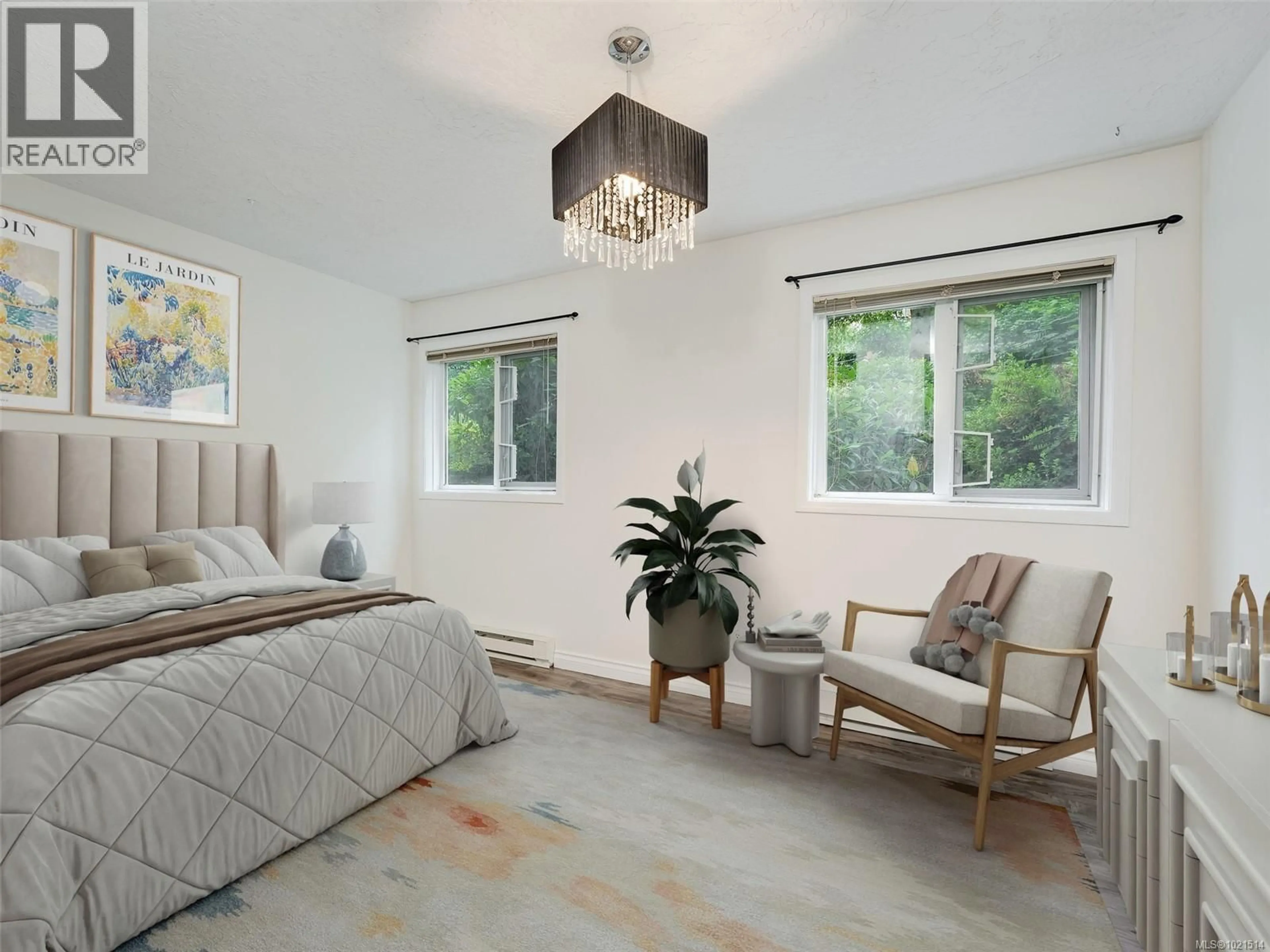 Bedroom with bed, unknown for 104 - 494 MARSETT PLACE, Saanich British Columbia V8Z7J1