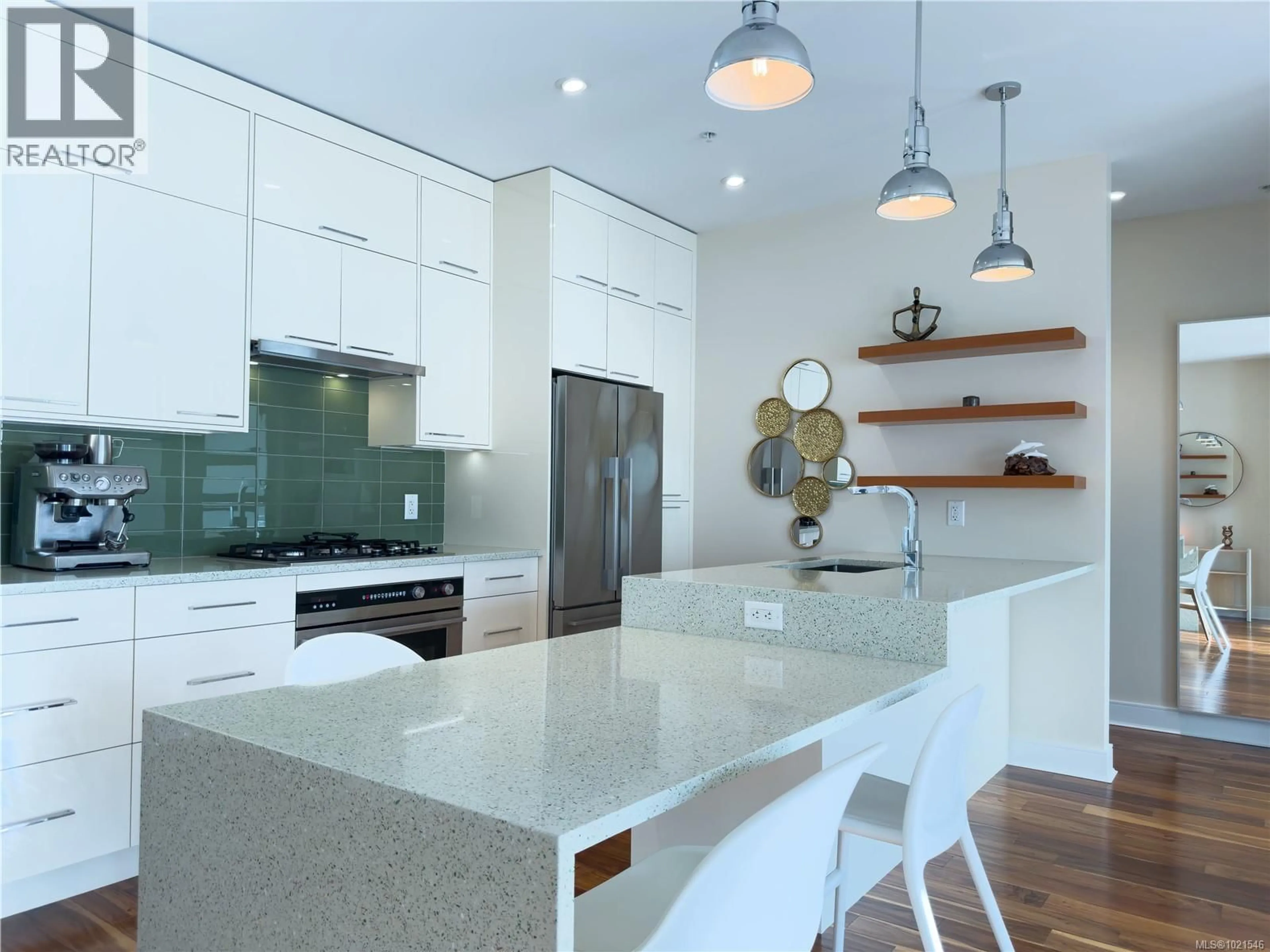 Contemporary kitchen, unknown for N312 - 1105 PANDORA AVENUE, Victoria British Columbia V8V3P9