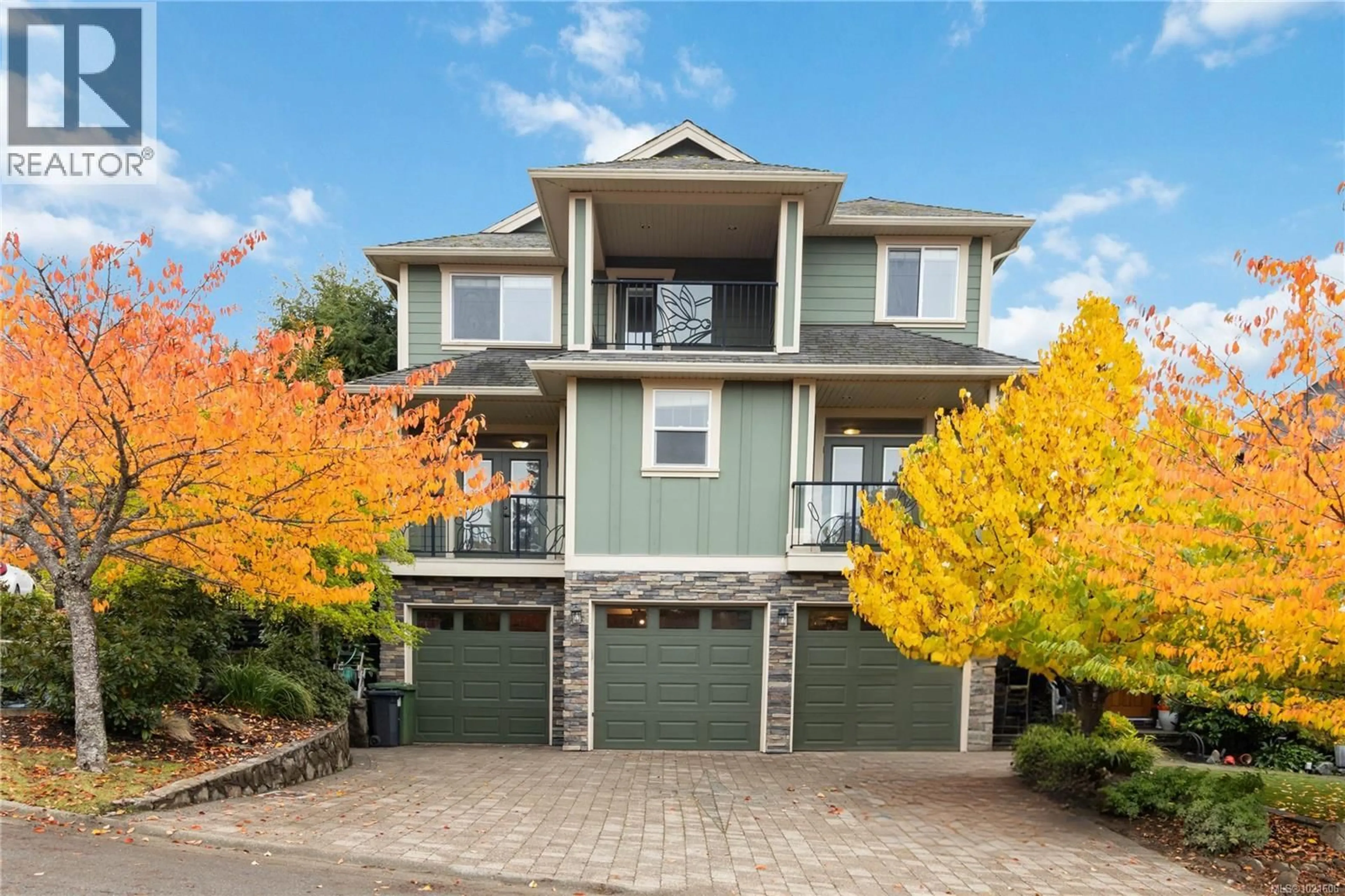 Home with vinyl exterior material, street for 1287 ESTON PLACE, Langford British Columbia V9B6V3