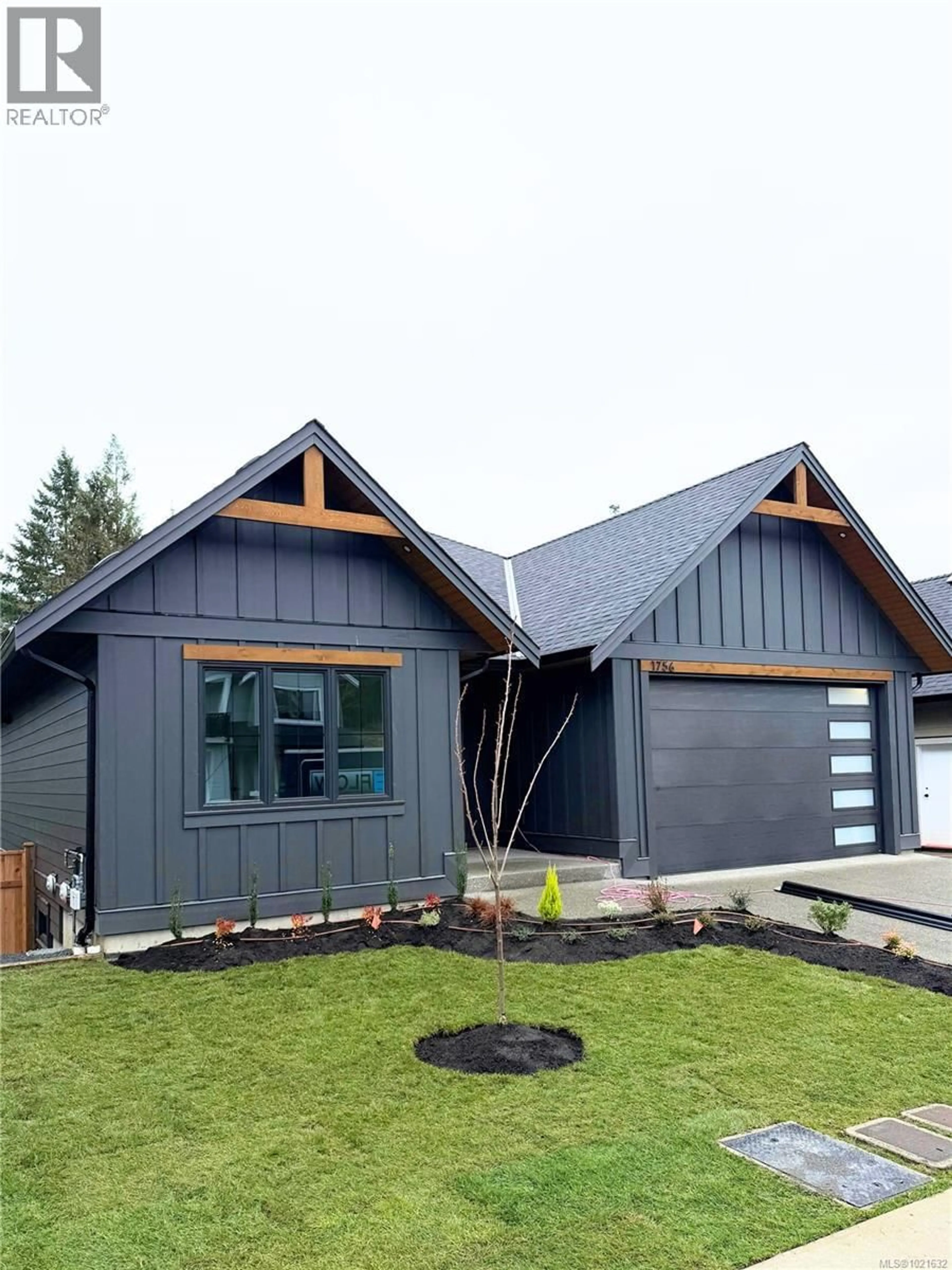 Home with vinyl exterior material, street for 1756 CROWN ISLE BOULEVARD, Courtenay British Columbia V9N0K1