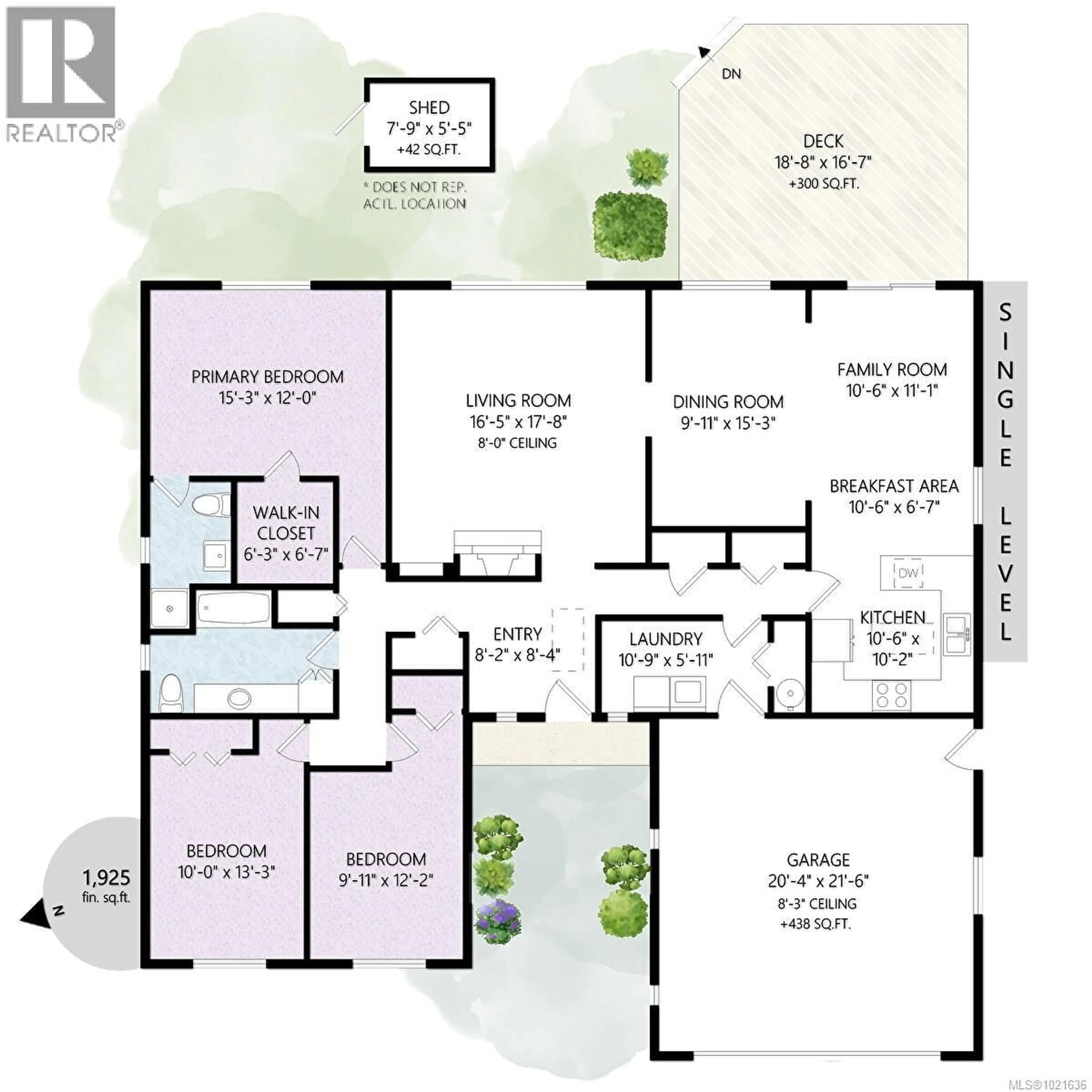 Floor plan for 507 EAGLECREST DRIVE, Qualicum Beach British Columbia V9K1E8