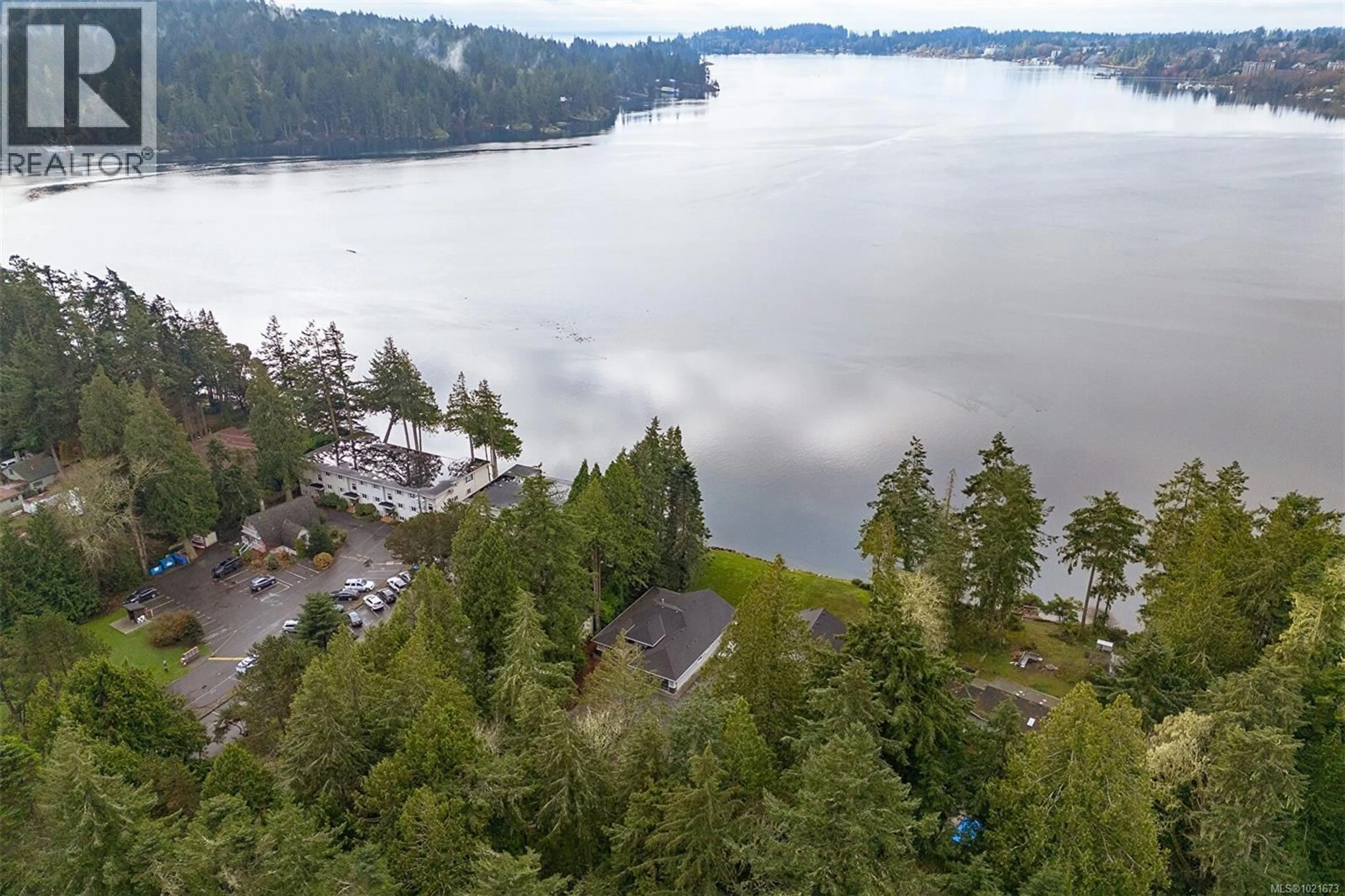 A pic from outside/outdoor area/front of a property/back of a property/a pic from drone, water/lake/river/ocean view for 1996 GLENIDLE ROAD, Sooke British Columbia V9Z0B2