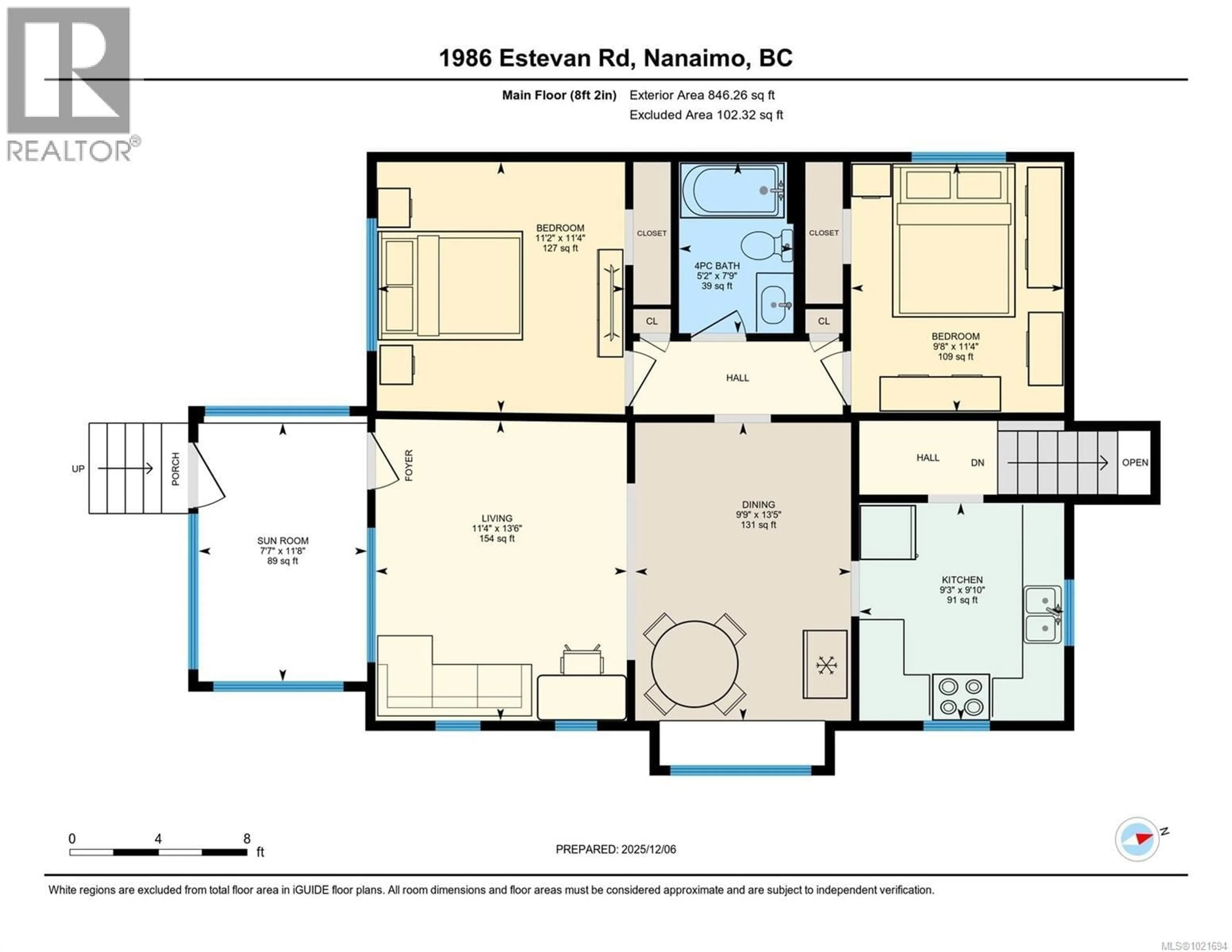 Floor plan for 1986 ESTEVAN ROAD, Nanaimo British Columbia V9S3Z2