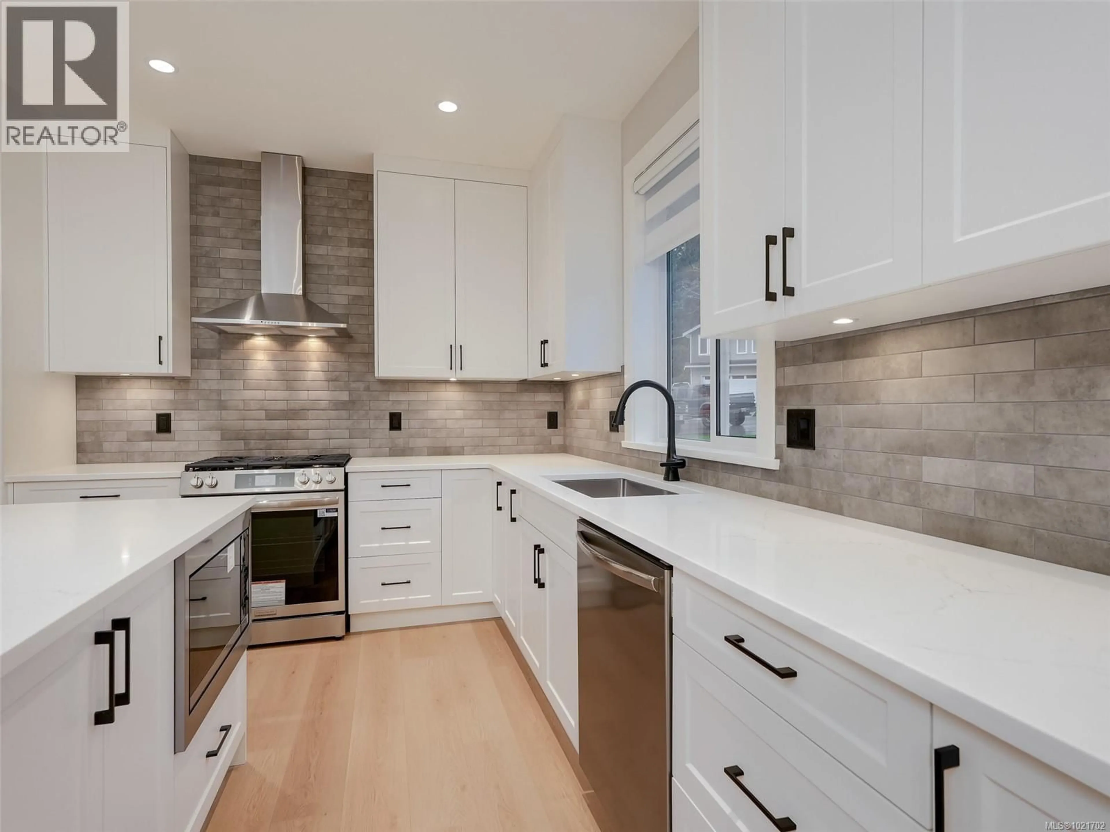 Contemporary kitchen, ceramic/tile floor for 2641 FOREST EDGE ROAD, Sooke British Columbia V9Z1P9