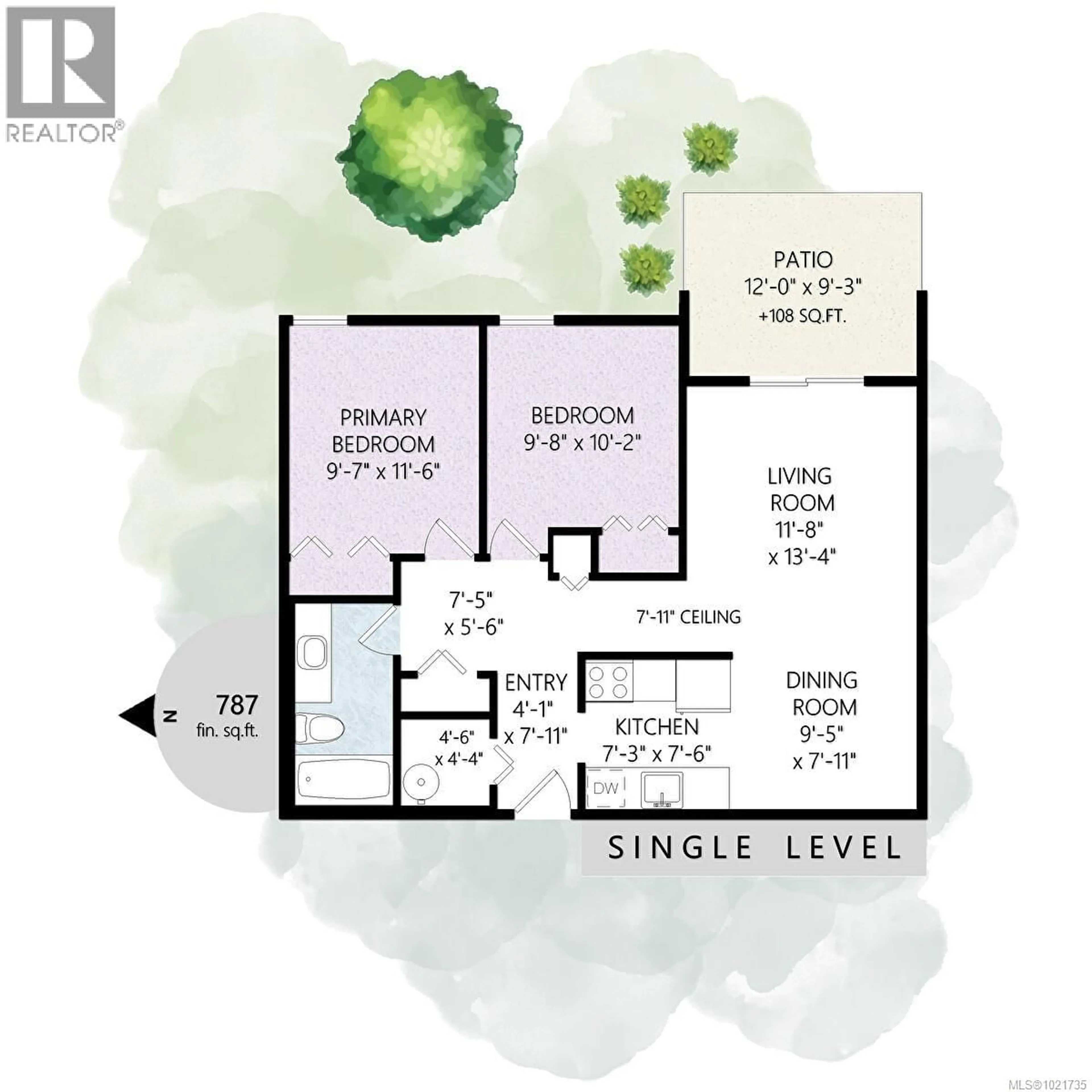 Floor plan for 101 - 3251 COWICHAN LAKE ROAD, Duncan British Columbia V9L4B8