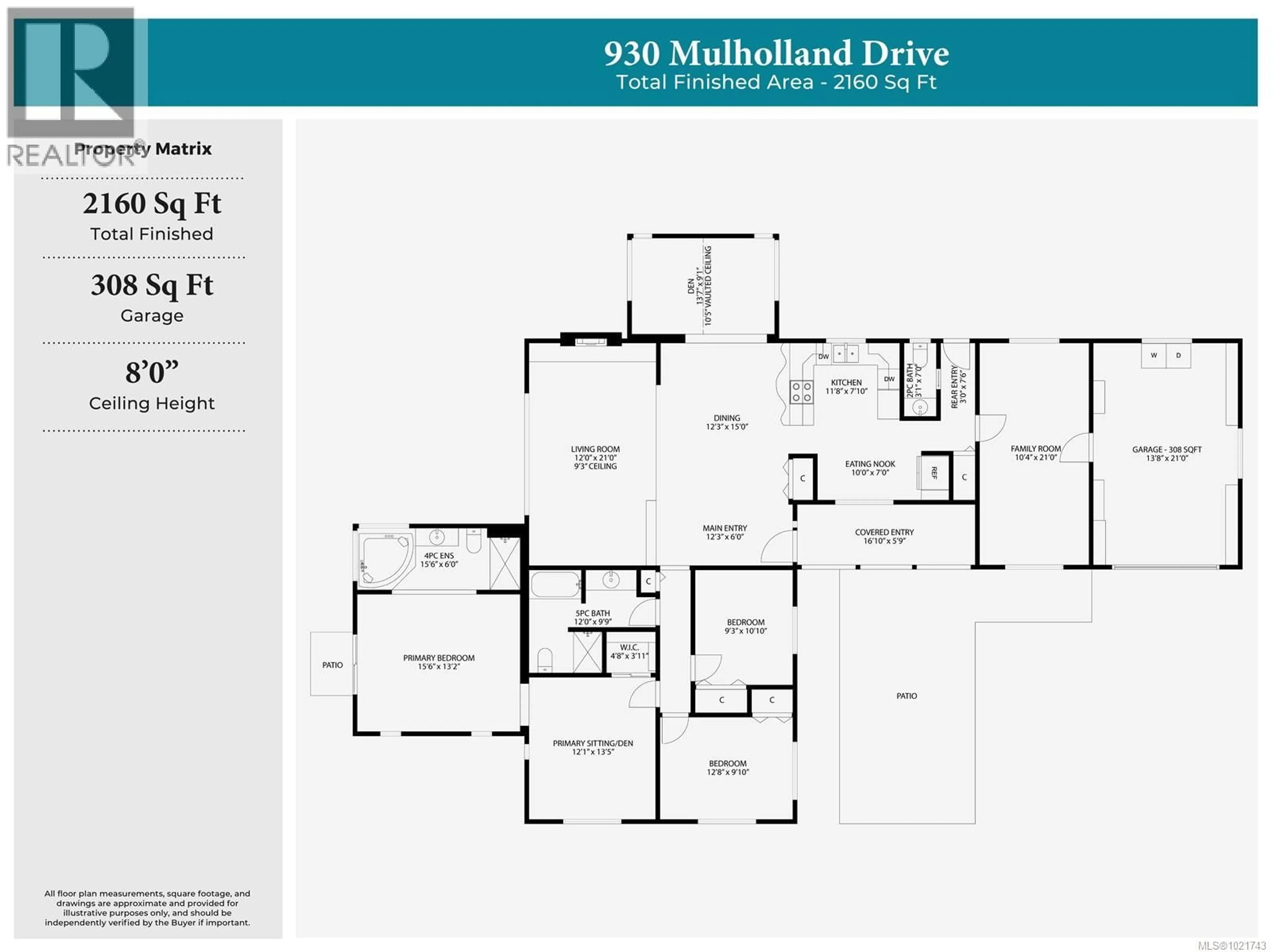 Floor plan for 930 MULHOLLAND DRIVE, French Creek British Columbia V9P1Z4
