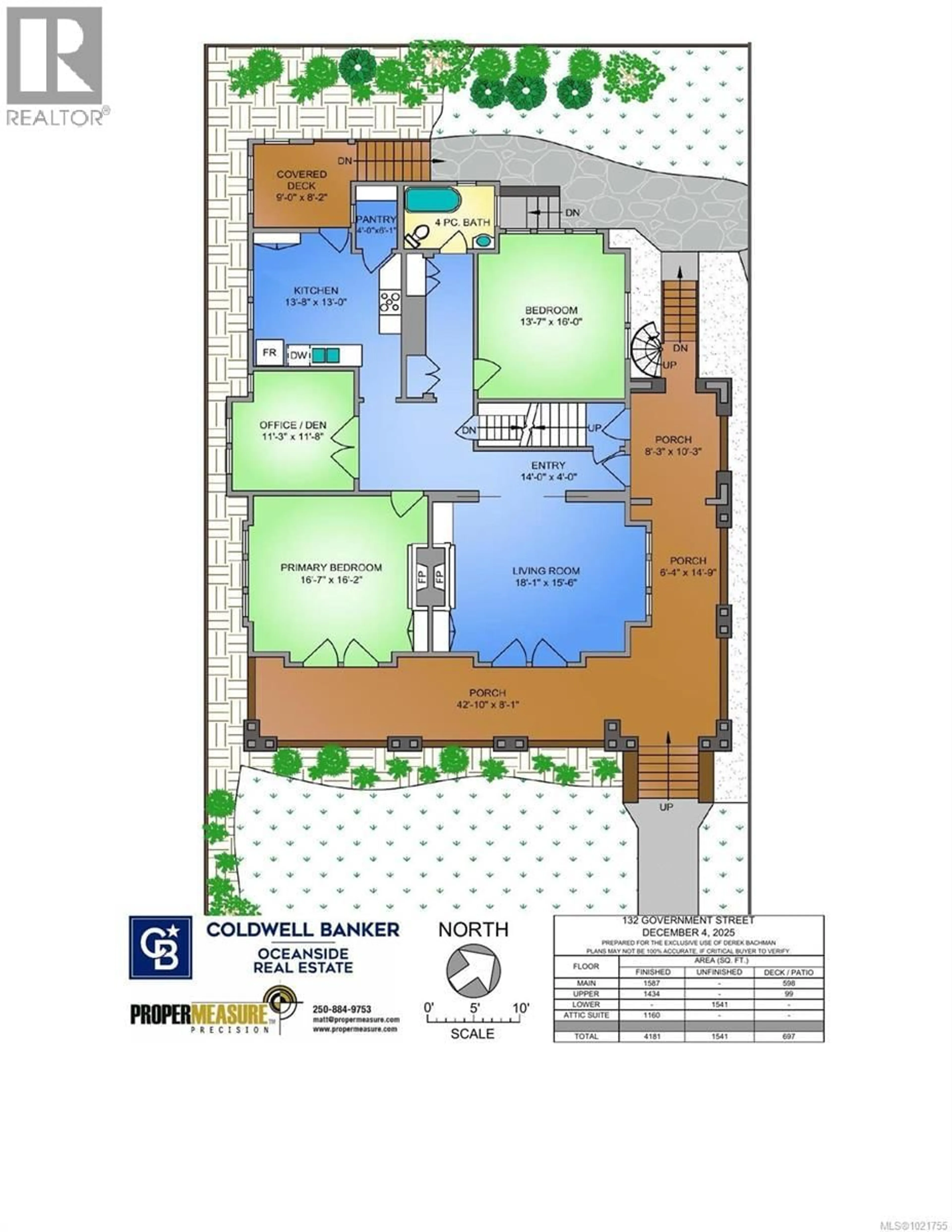 Floor plan for 132 GOVERNMENT STREET SOUTH, Victoria British Columbia V8V2K7