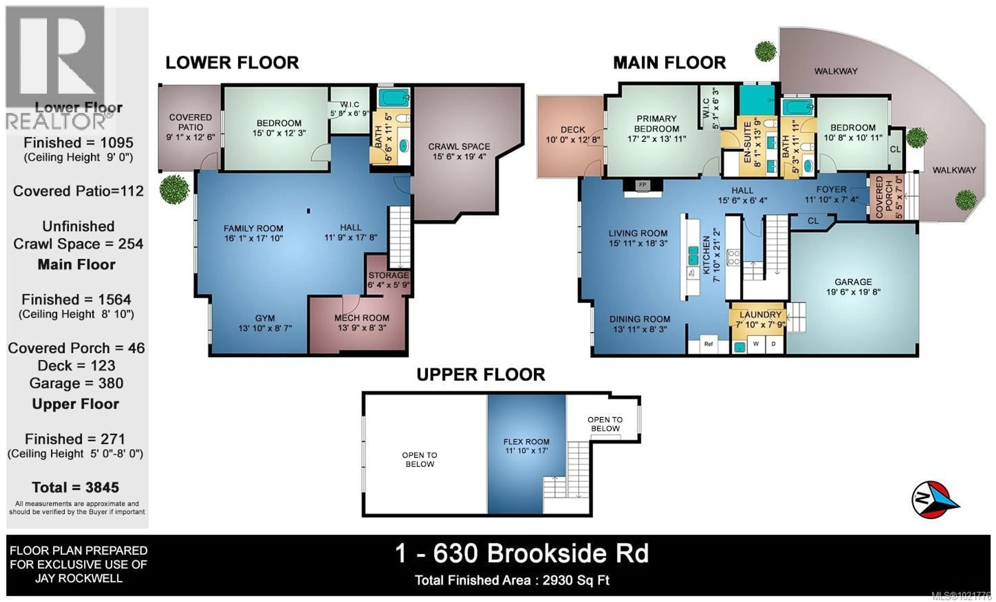 Floor plan for 1 - 630 BROOKSIDE ROAD, Colwood British Columbia V9C0B3