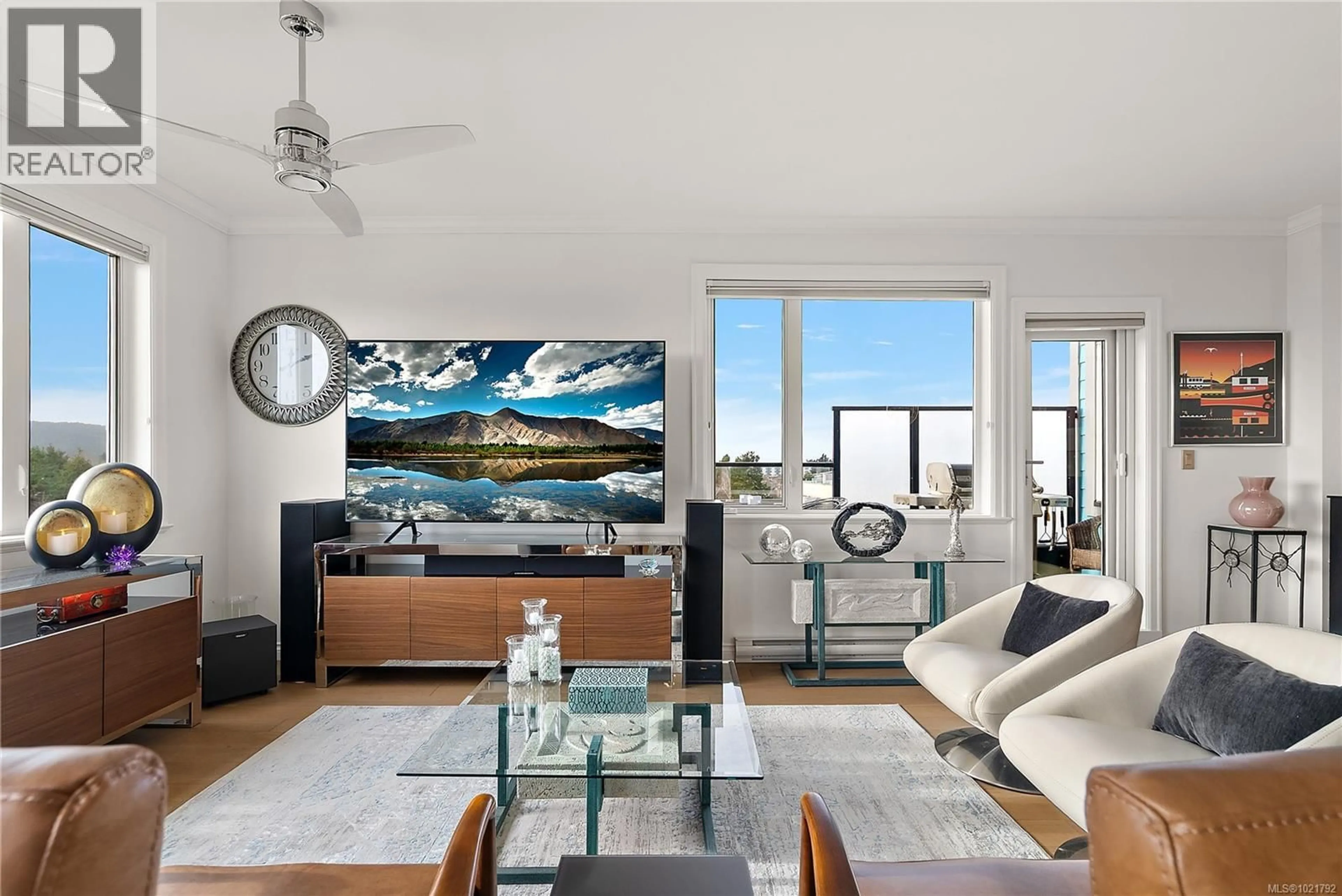 Living room with furniture, unknown for PH403 - 2409 BEVAN AVENUE, Sidney British Columbia V8L0C3