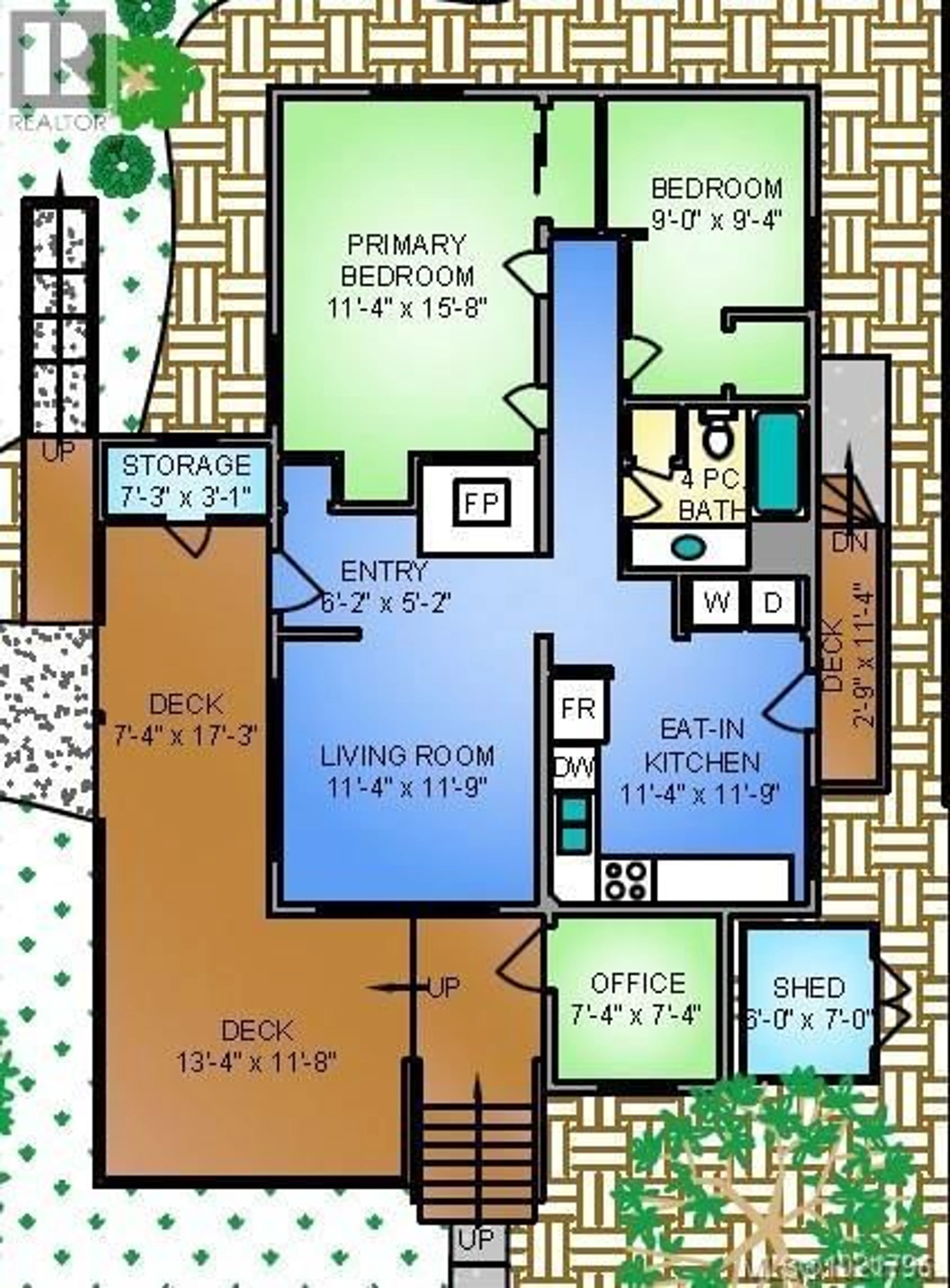 Floor plan for 3316 LODMELL ROAD, Langford British Columbia V9C3E5