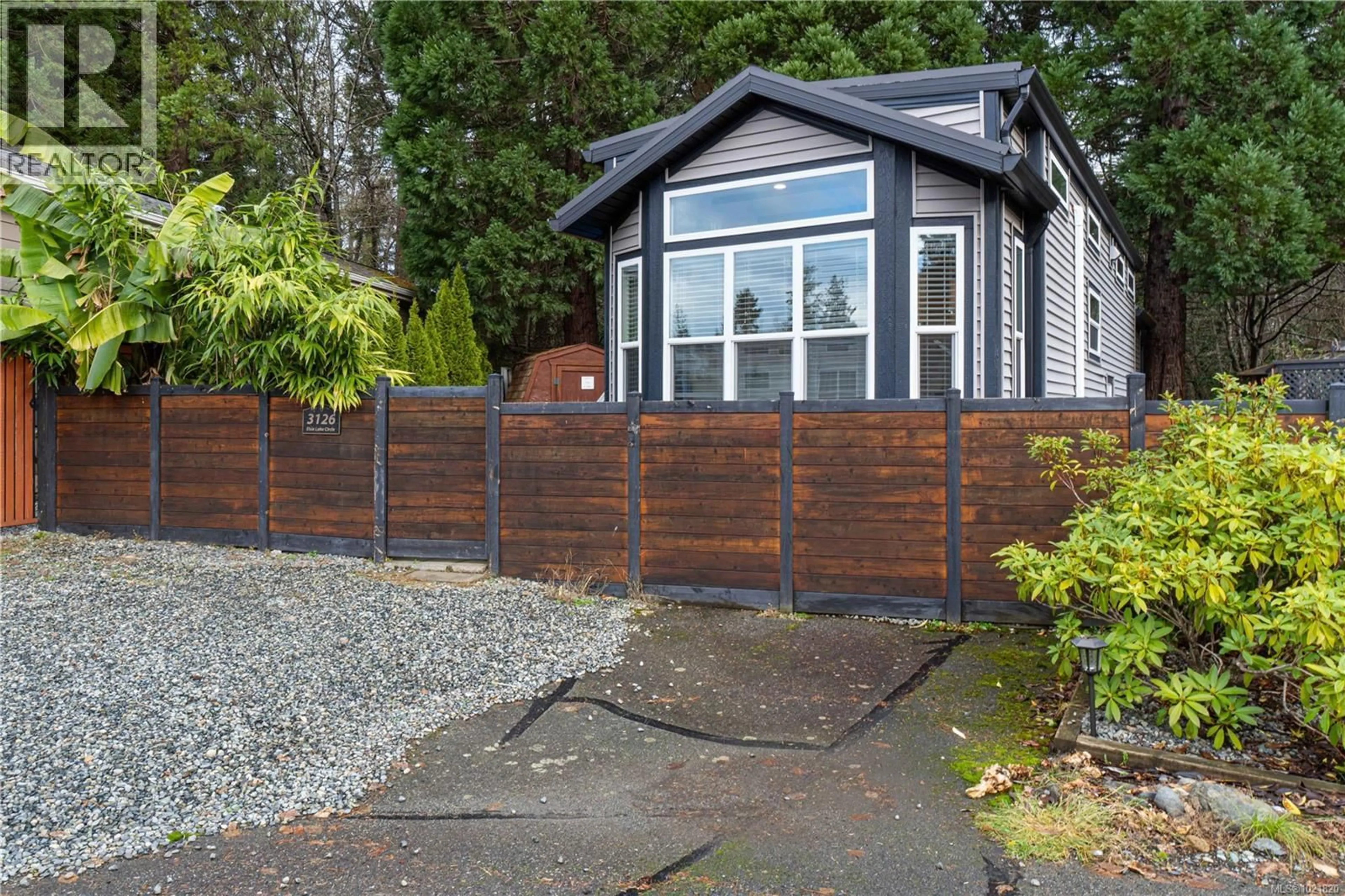 Home with vinyl exterior material, street for 3126 ELSIE LAKE CIRCLE, Nanaimo British Columbia V9R0M3