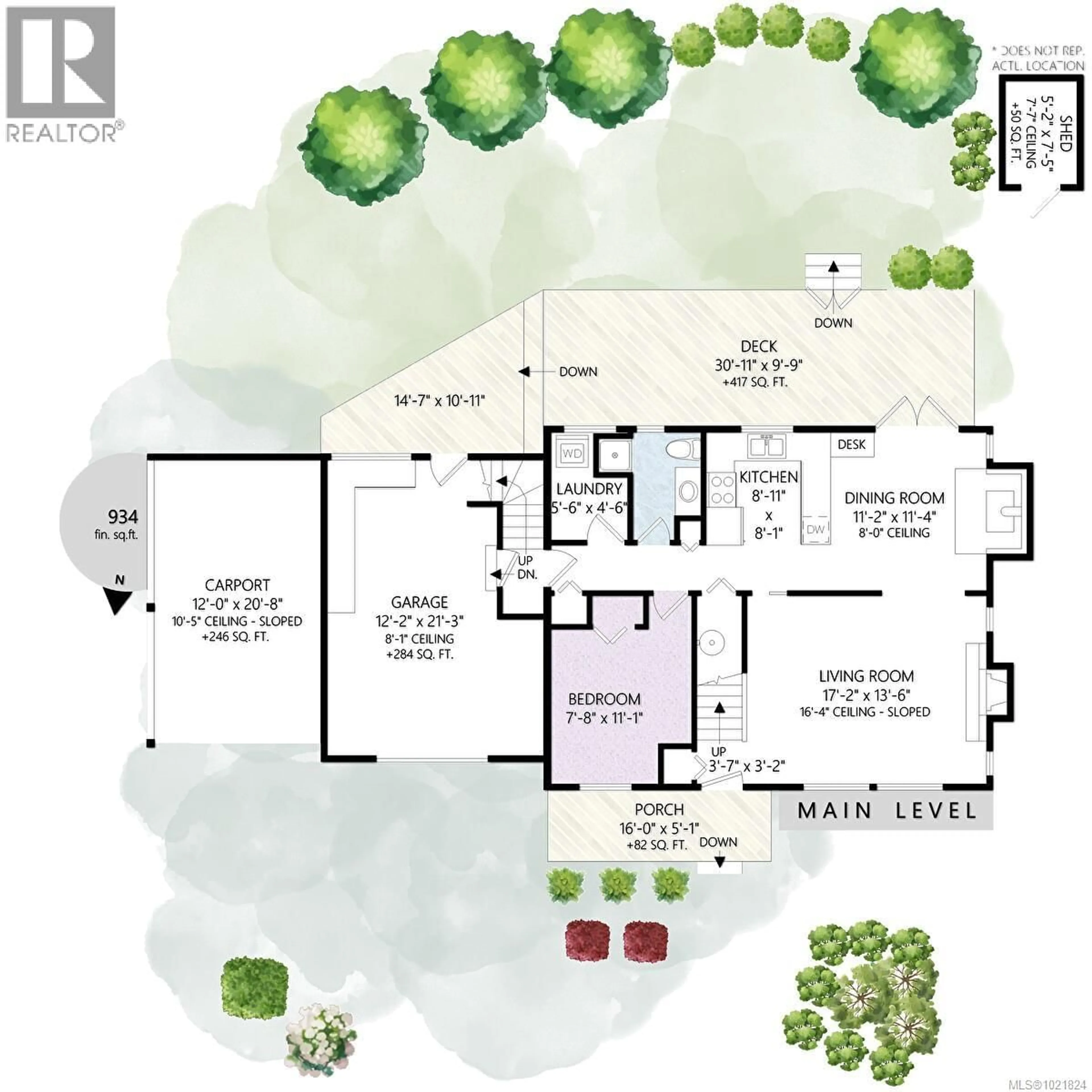 Floor plan for 2682 SUNNY GLADES LANE, Shawnigan Lake British Columbia V8H2G4