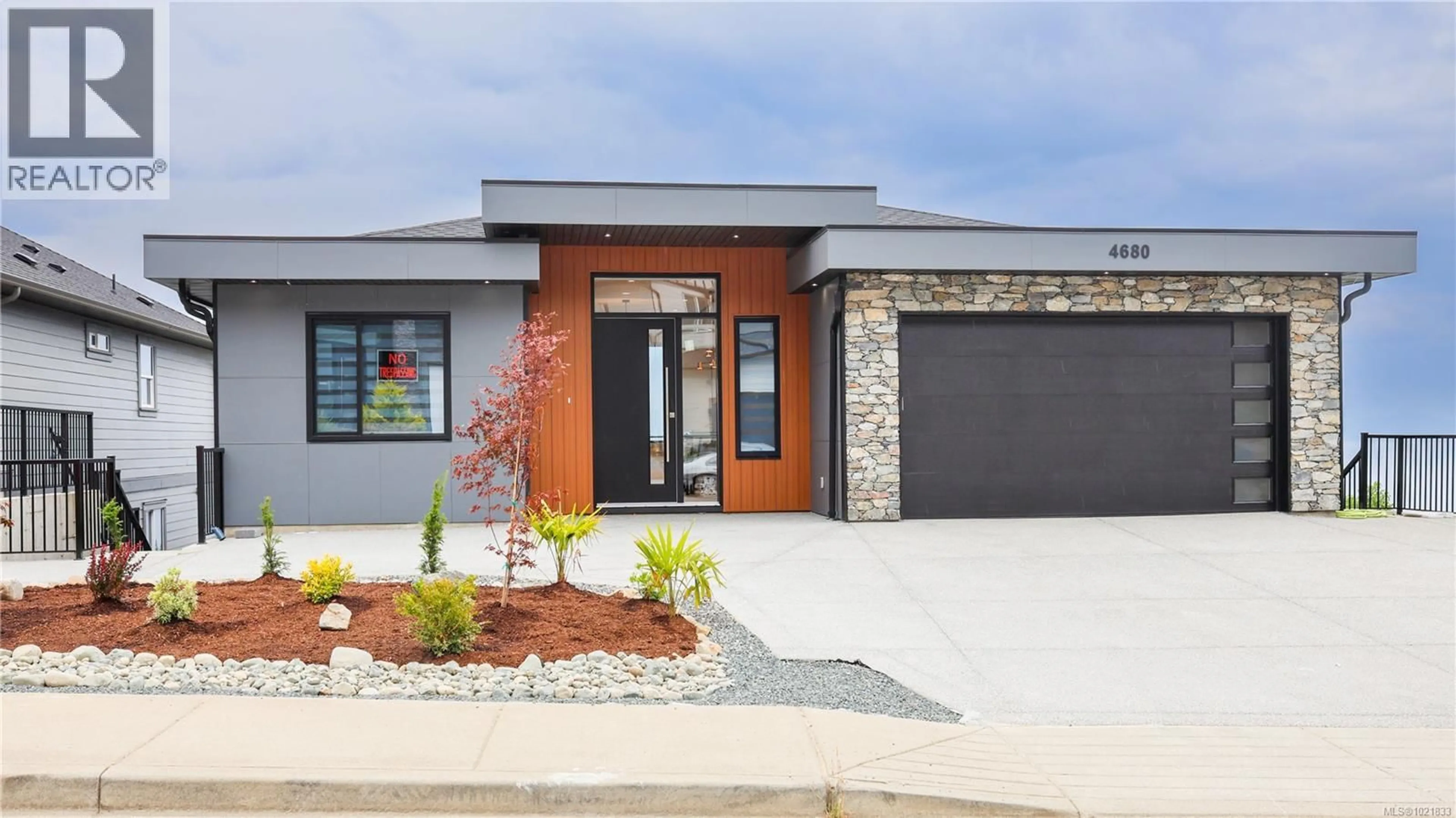 Home with brick exterior material, street for 4680 AMBIENCE DRIVE, Nanaimo British Columbia V9T0A7