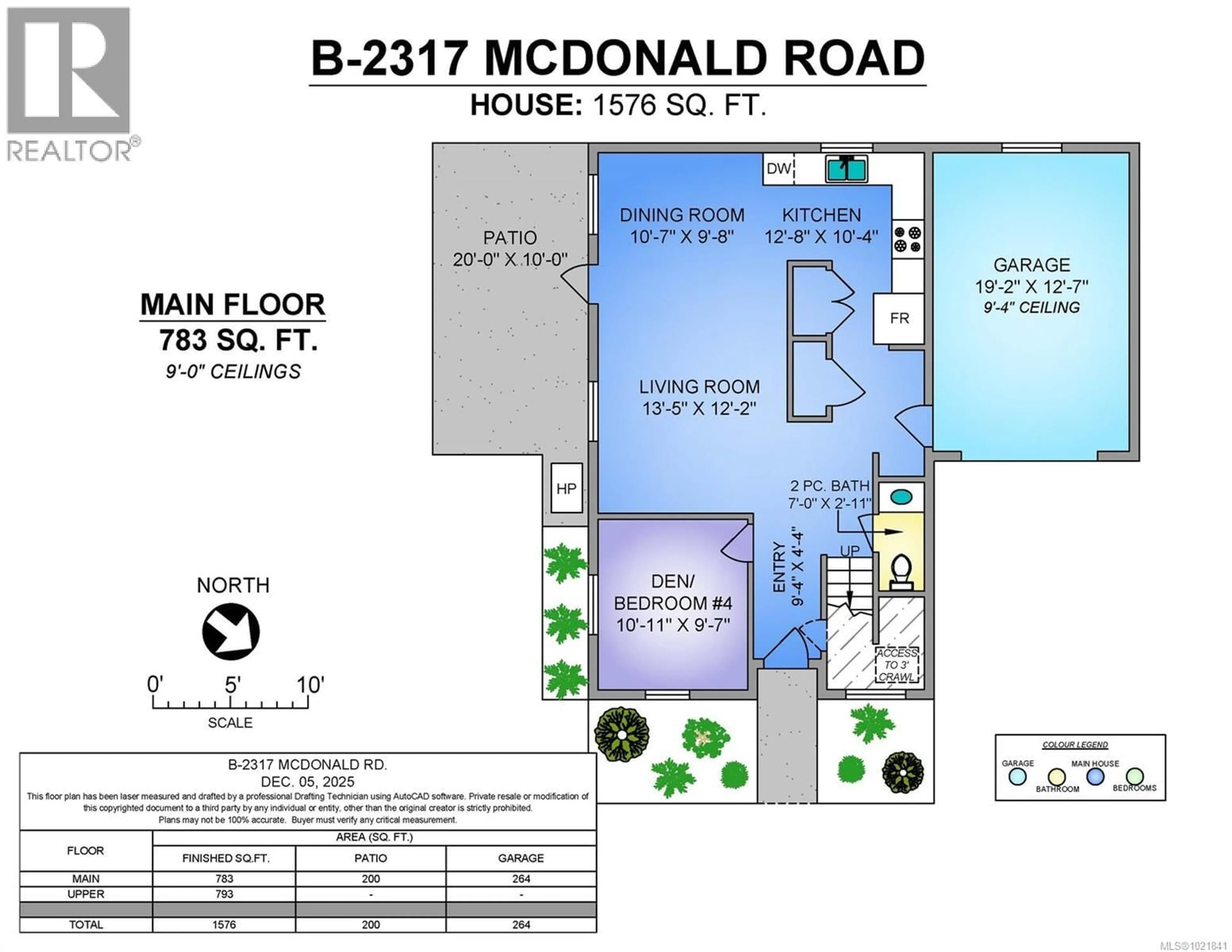Floor plan for B - 2317 MCDONALD ROAD, Comox British Columbia V9M0C8