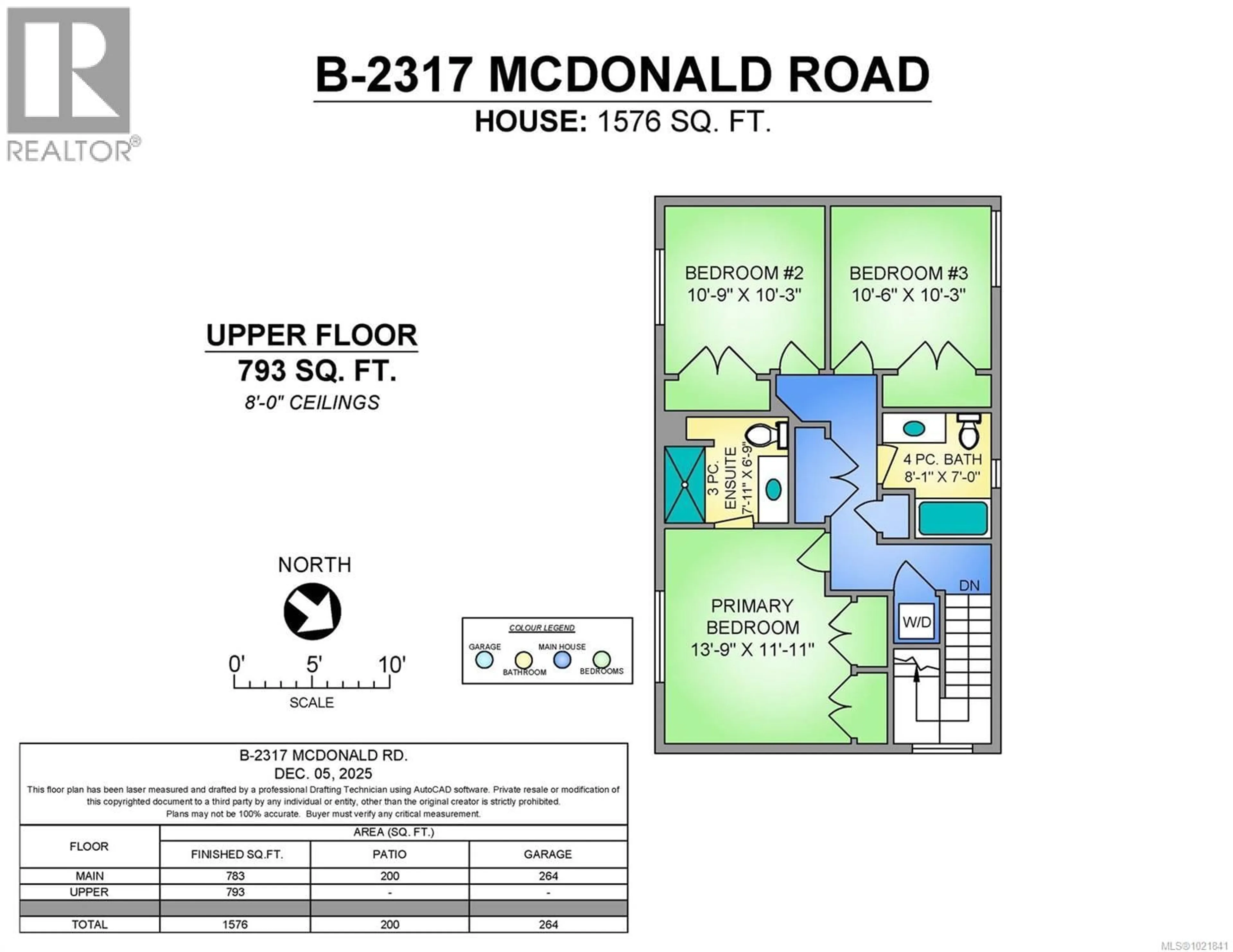 Floor plan for B - 2317 MCDONALD ROAD, Comox British Columbia V9M0C8