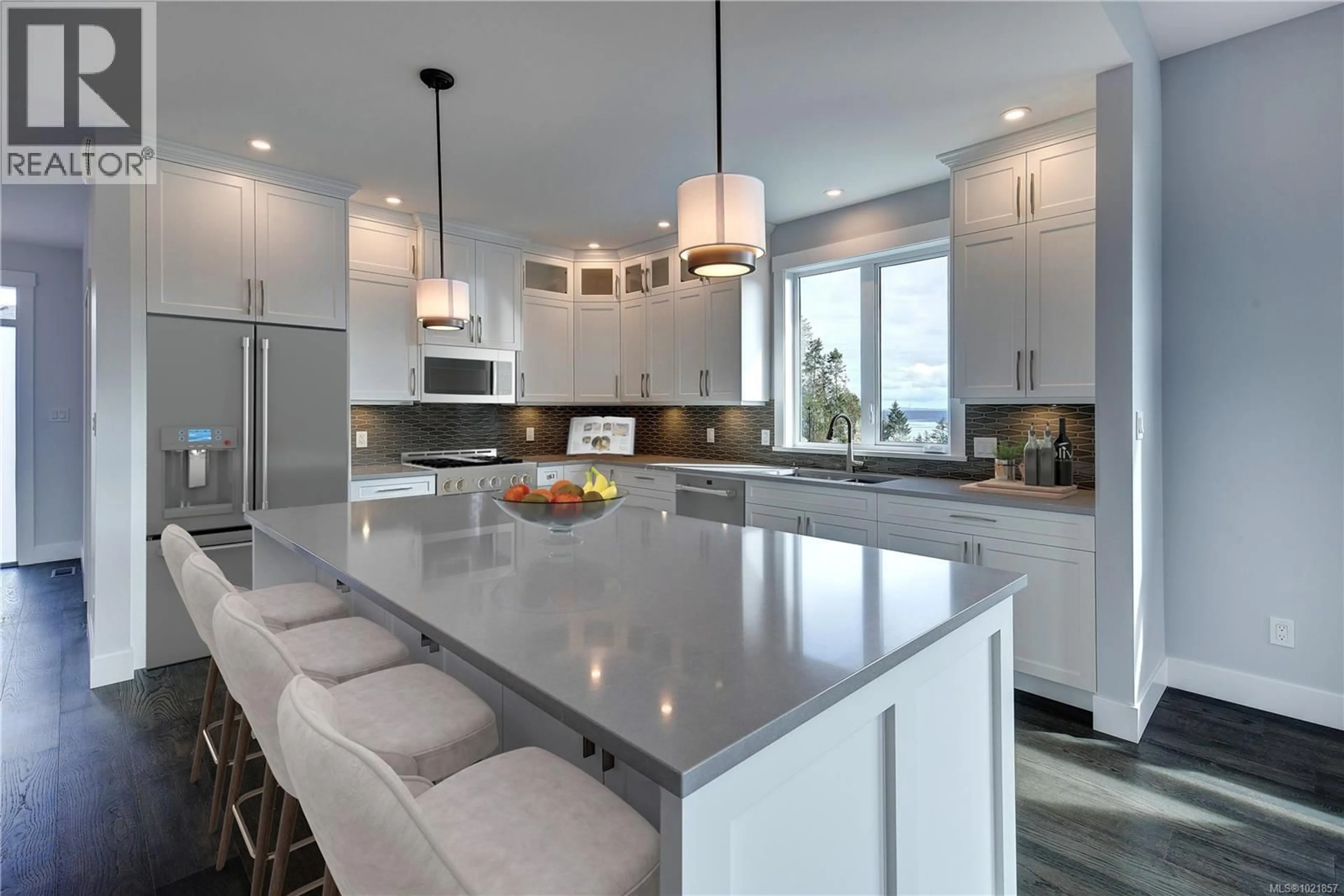 Contemporary kitchen, ceramic/tile floor for 35 - 626 FARRELL ROAD, Ladysmith British Columbia V9G0A2