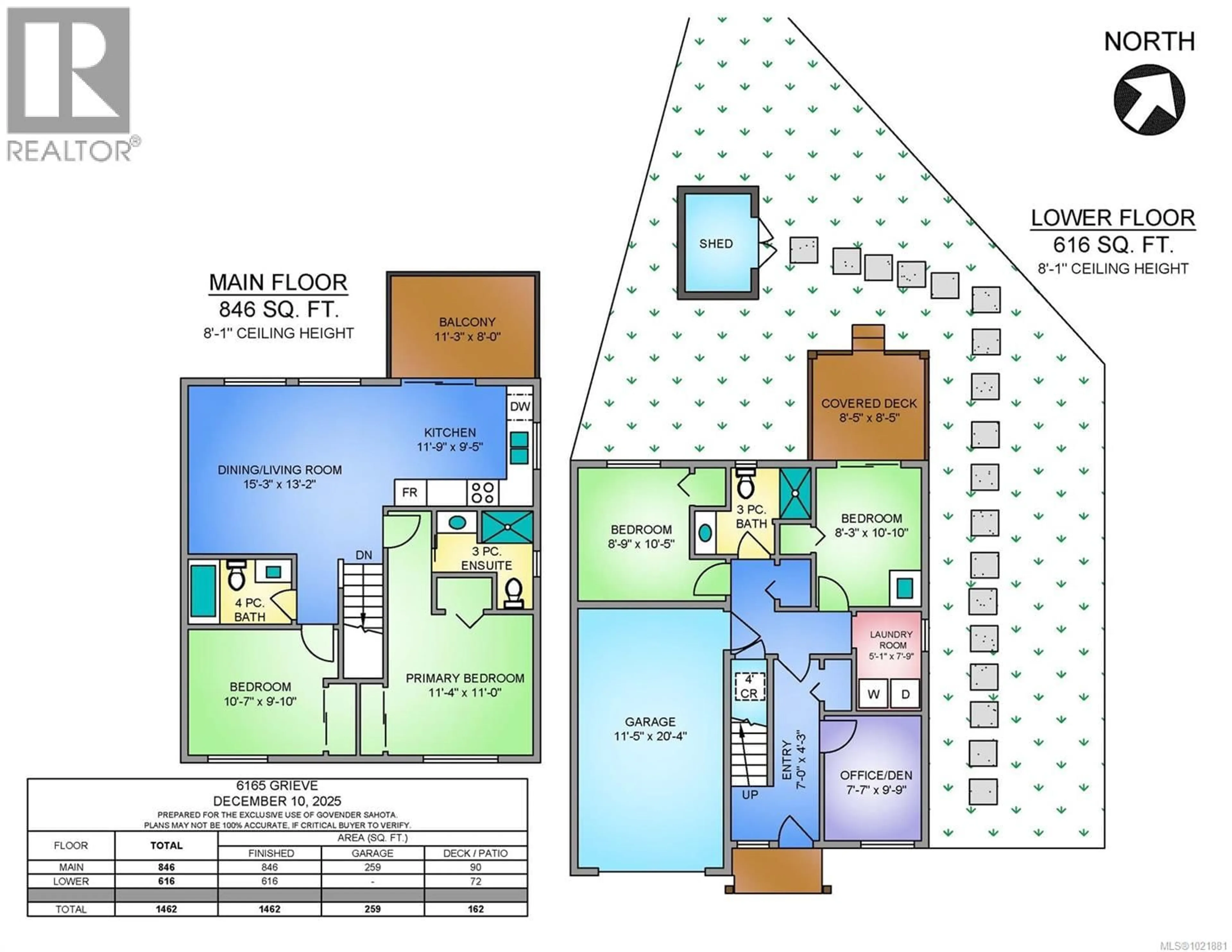 Floor plan for 6164 GRIEVE ROAD, Duncan British Columbia V9L2H1
