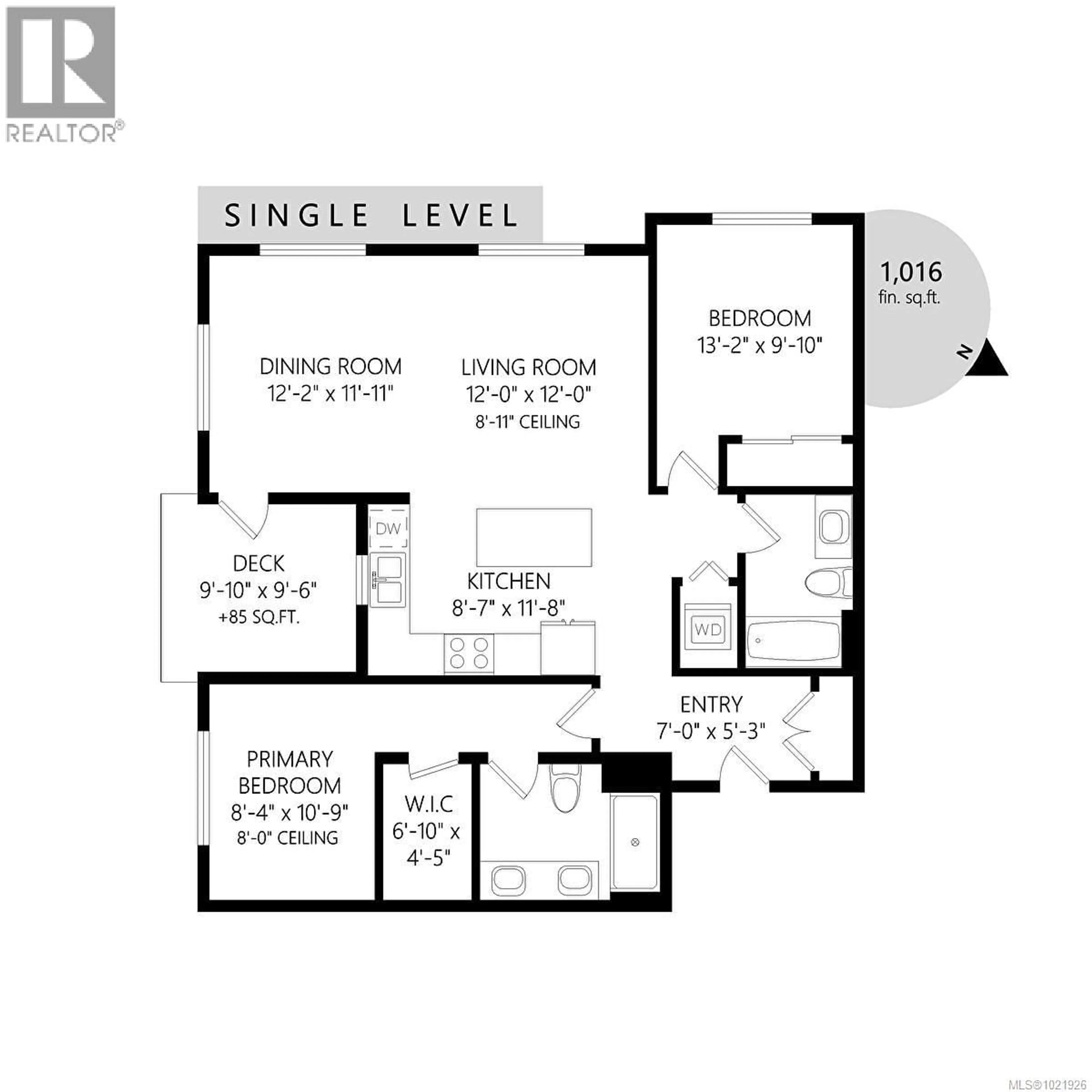 Floor plan for 218 - 940 REUNION AVENUE, Langford British Columbia V9B0W6