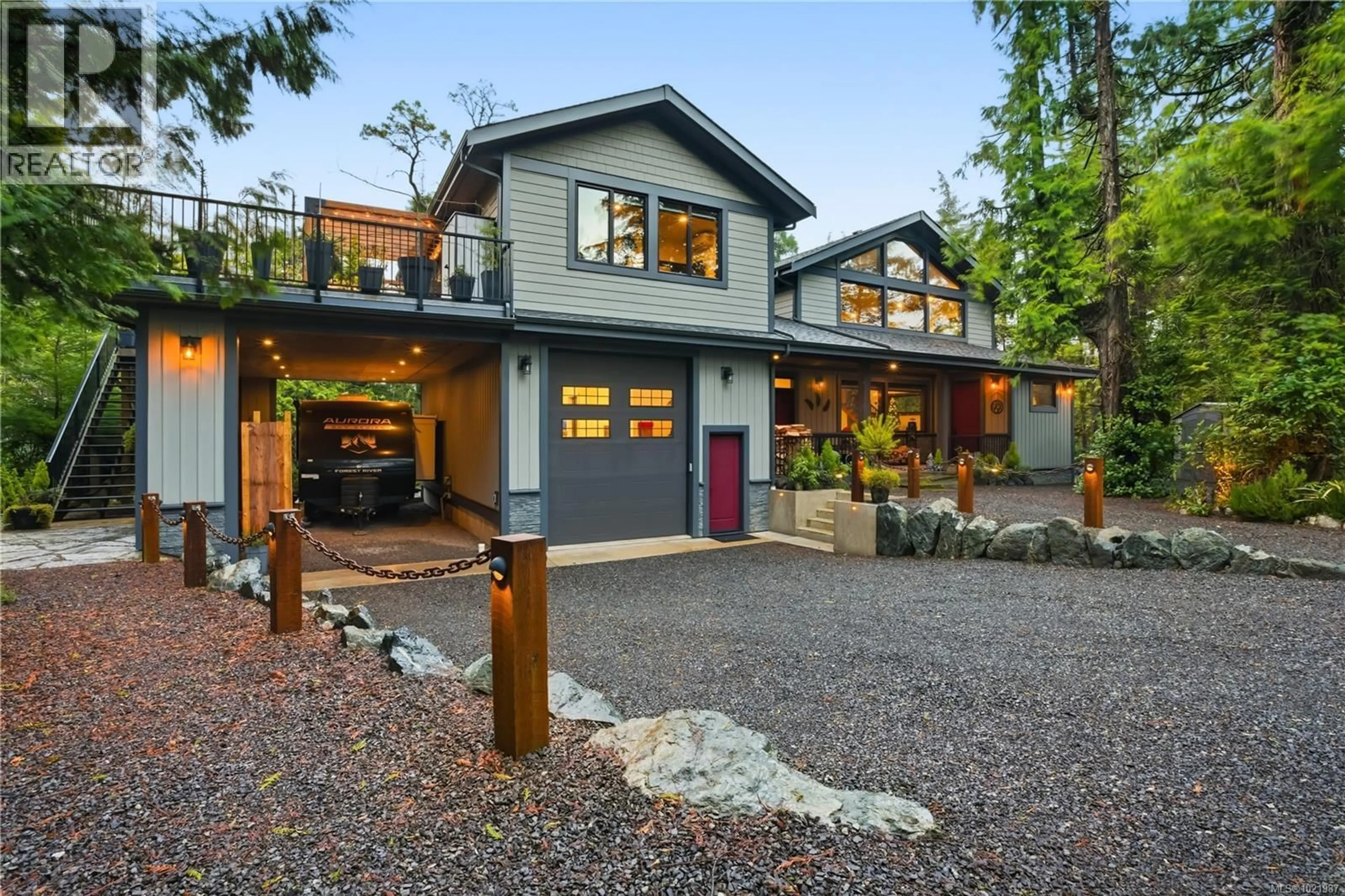 Home with brick exterior material, street for 1708 RAINFOREST LANE, Ucluelet British Columbia V0R3A0