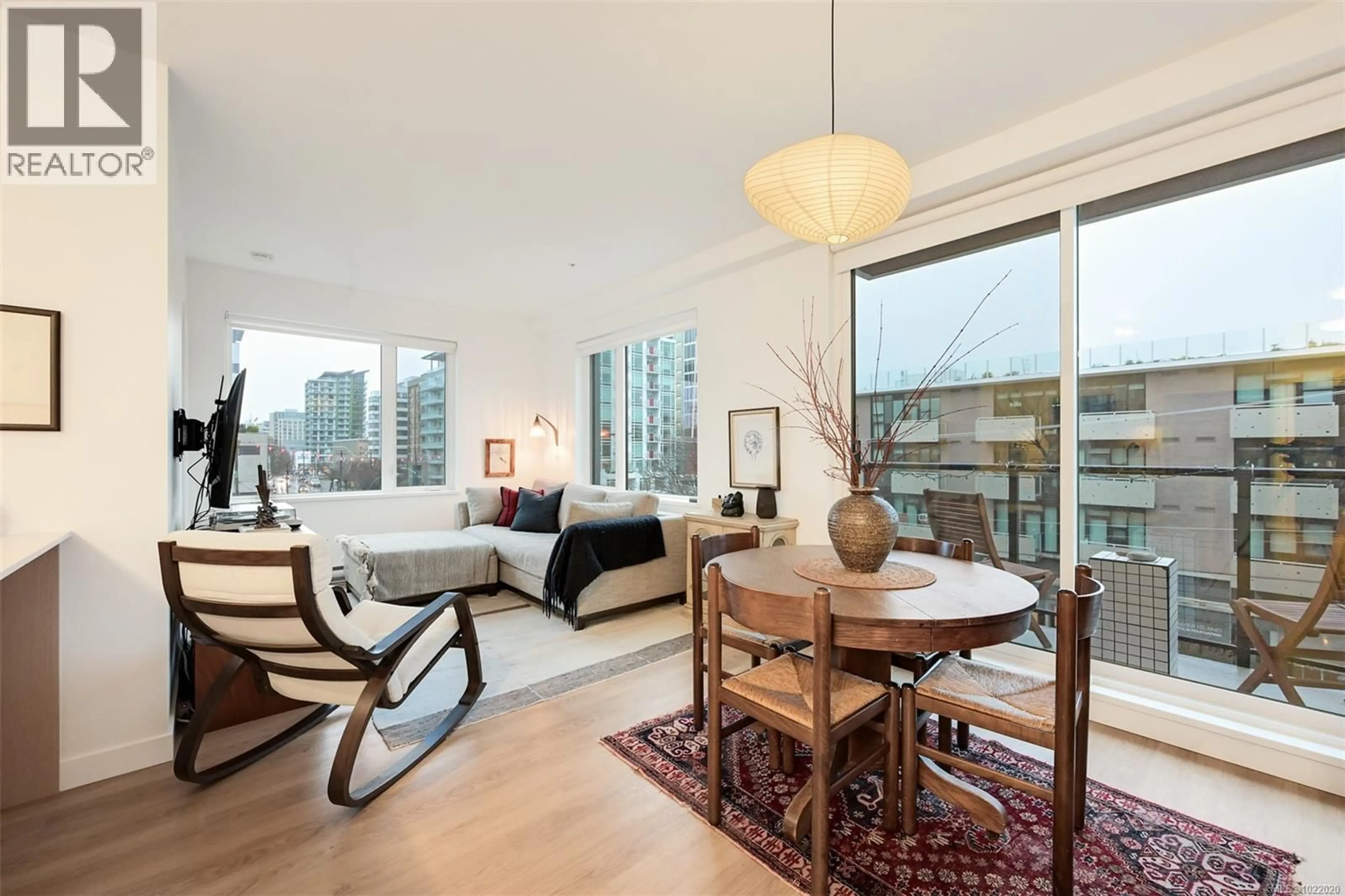 Living room with furniture, unknown for 407 - 1115 JOHNSON STREET, Victoria British Columbia V8V0H2