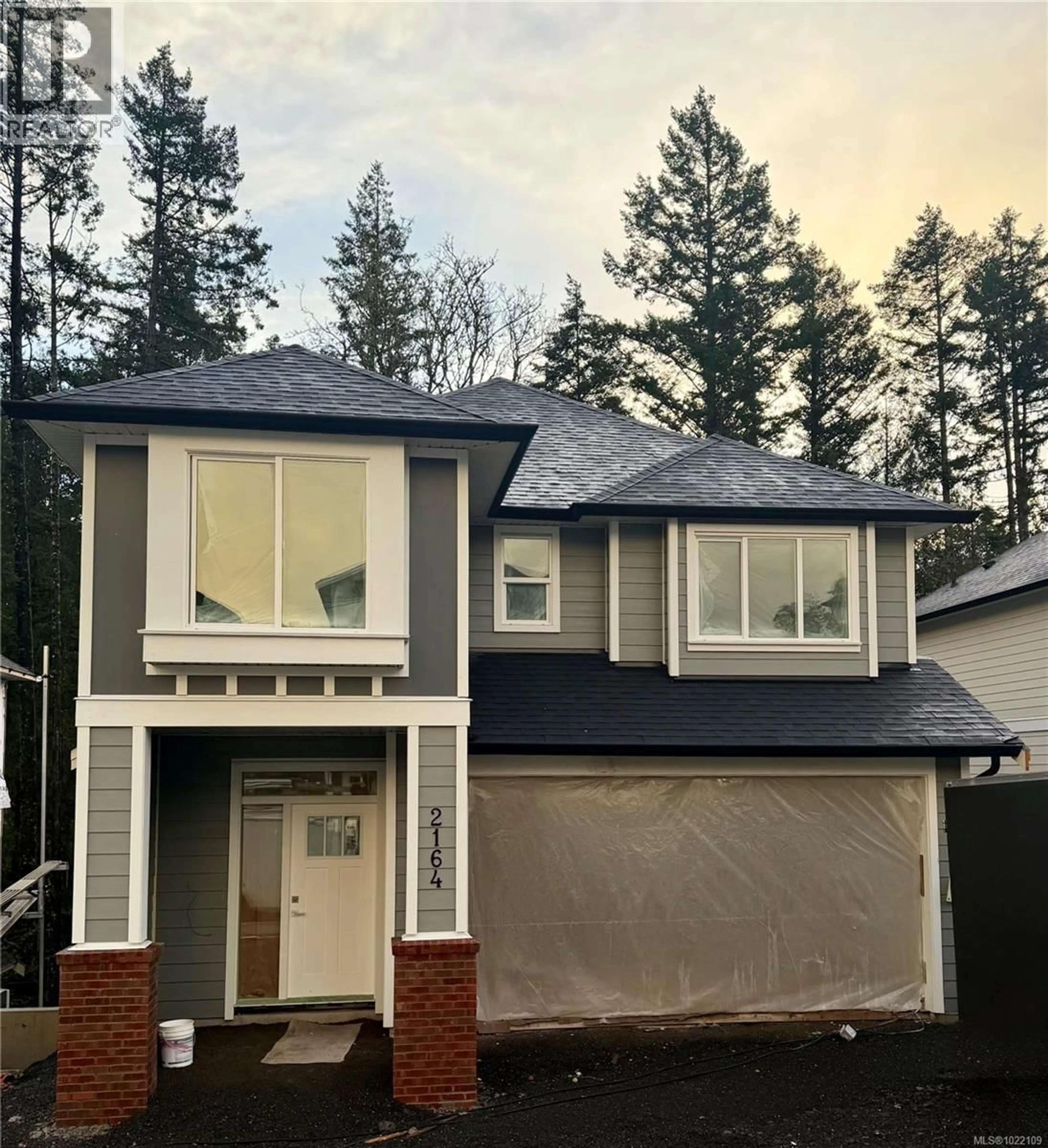 Home with vinyl exterior material, street for 2164 BELLFLOWER DRIVE, Langford British Columbia V9C0S6