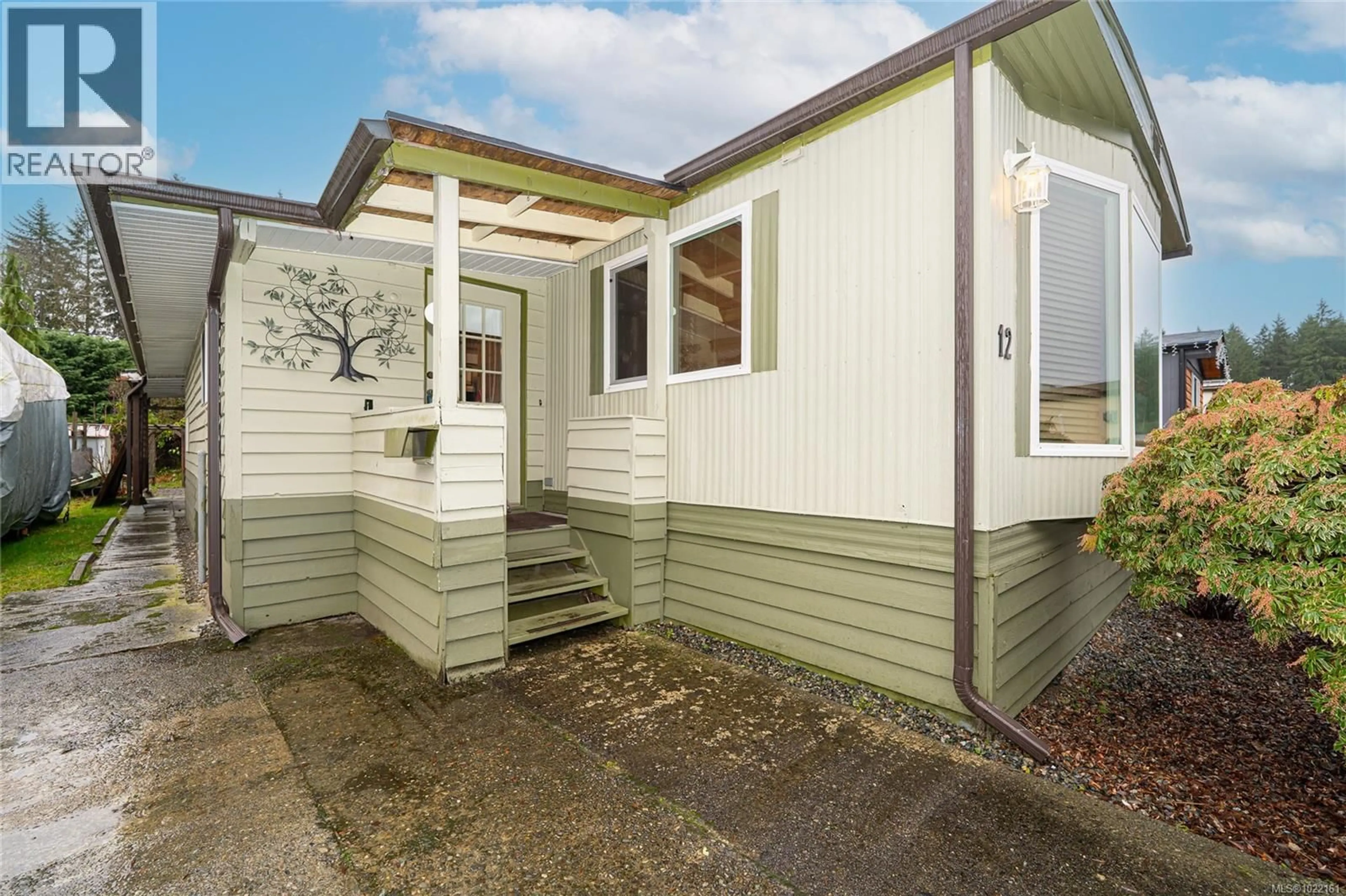 Home with vinyl exterior material, street for 12 - 3497 GIBBINS ROAD, Duncan British Columbia V9L6C9