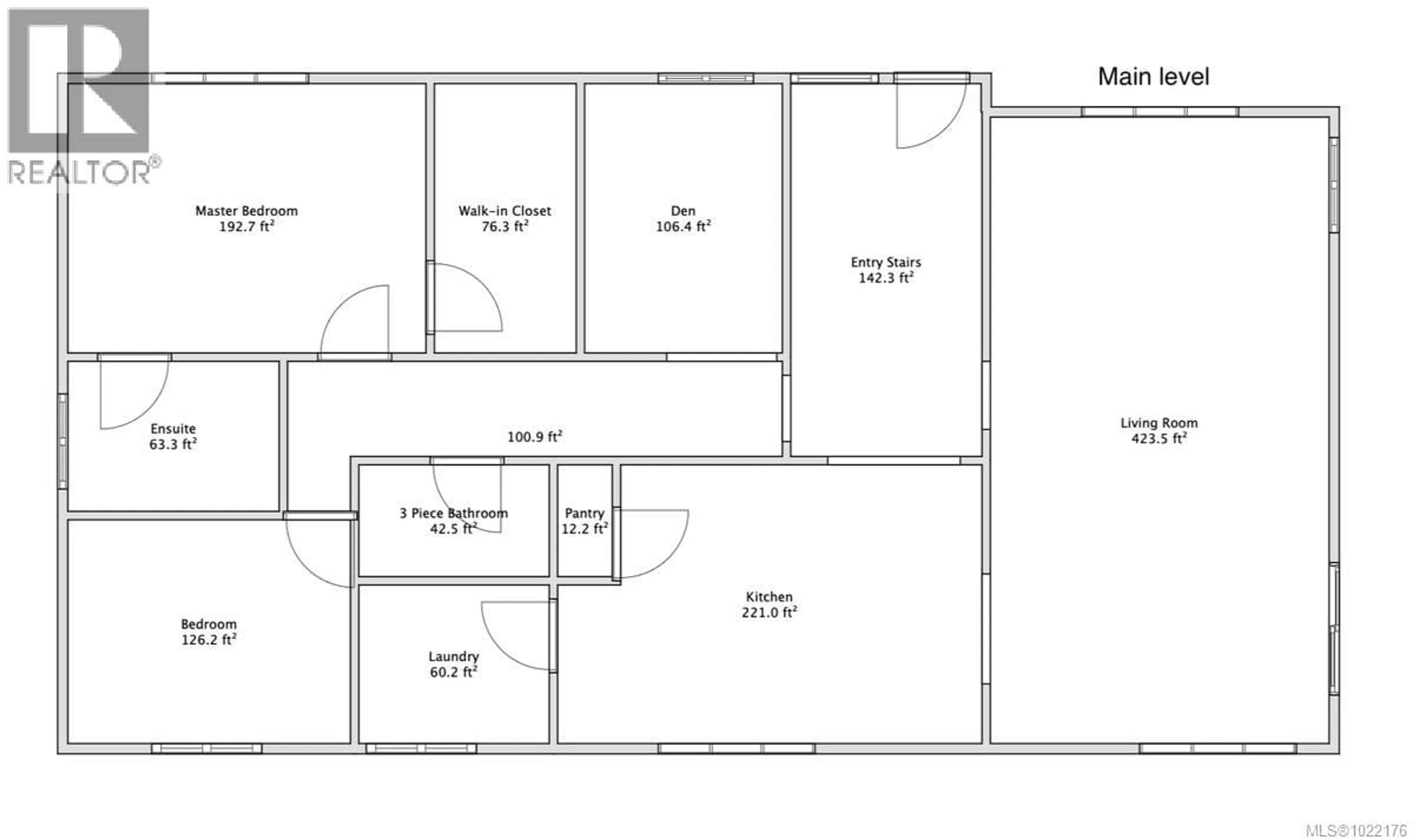 Floor plan for 981 PRATT ROAD, Hilliers British Columbia V9K1W5