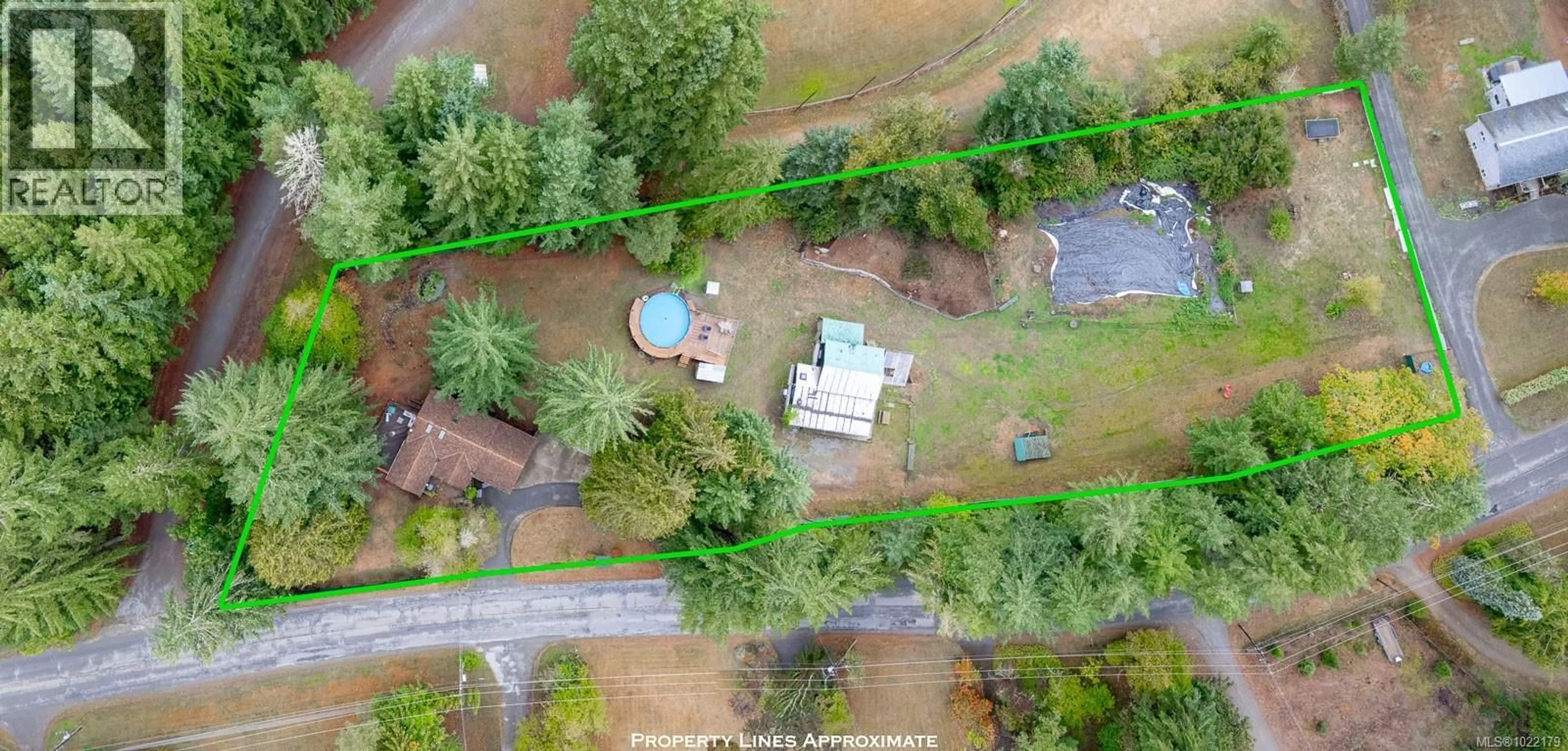 A pic from outside/outdoor area/front of a property/back of a property/a pic from drone, forest/trees view for 3585 GLENORA ROAD, Duncan British Columbia V9L6S3