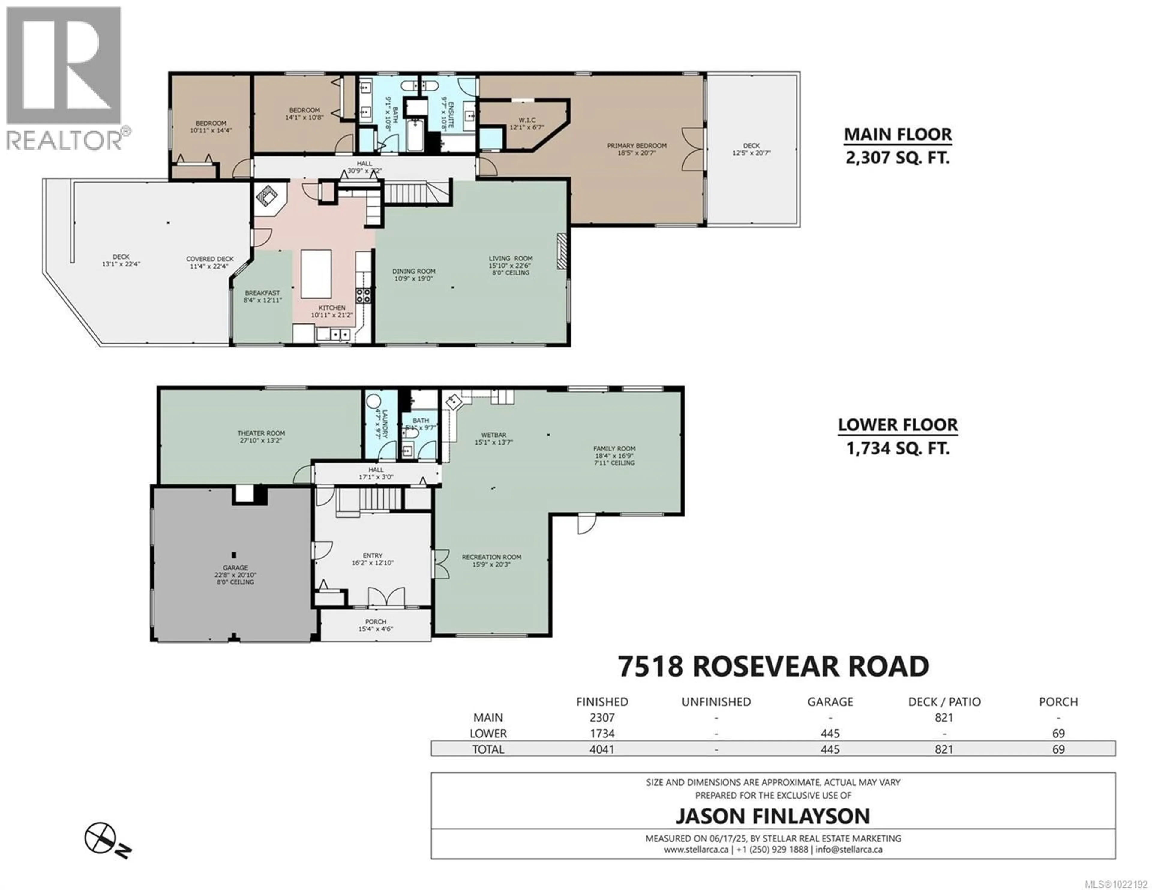 Floor plan for 7518 ROSEVEAR ROAD, Duncan British Columbia V9L5Z8